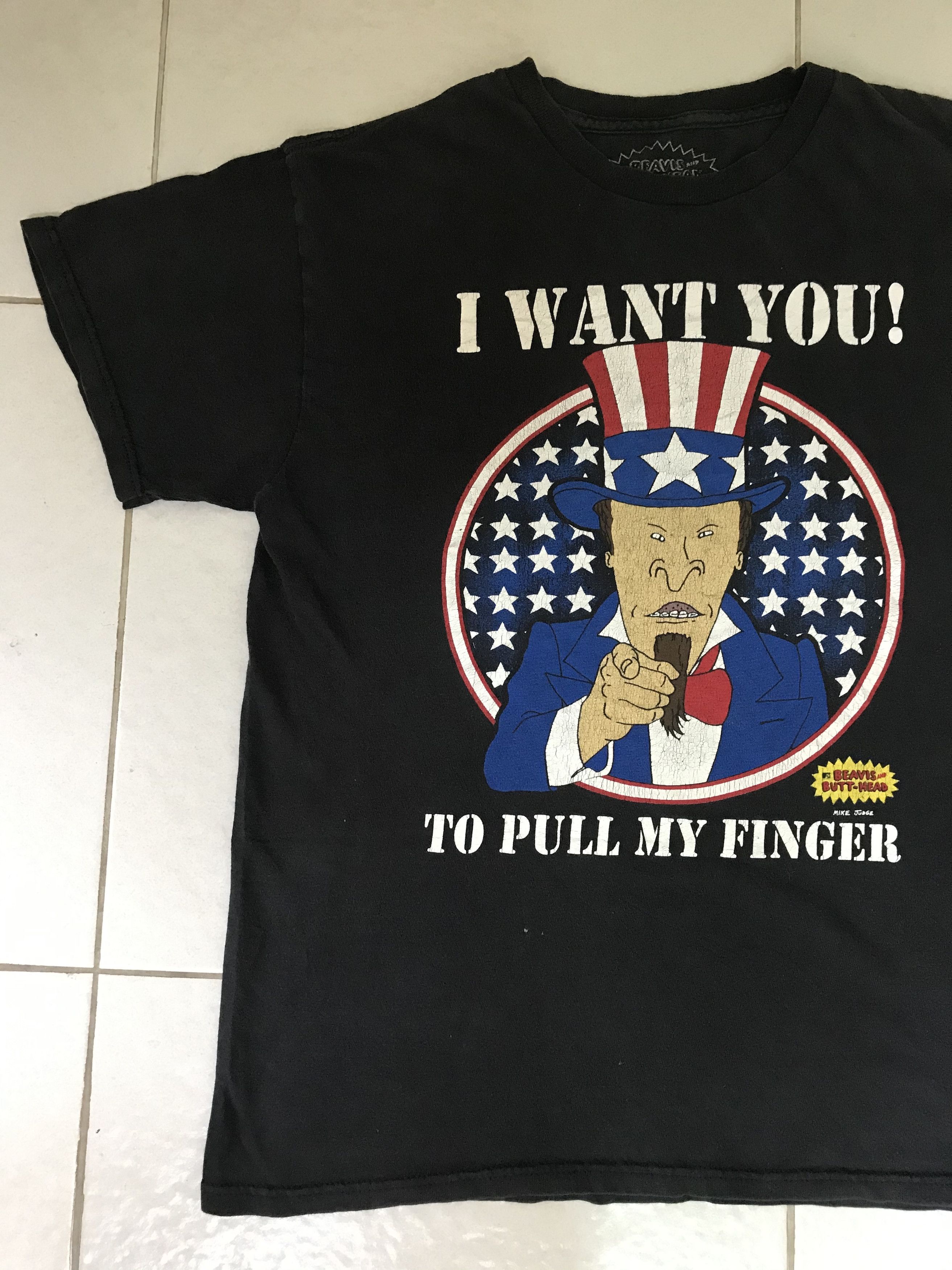 Mtv Vintage Y2K Beavis & Butthead "I Want You!" Tee M Size US M / EU 48-50 / 2 - 3 Thumbnail