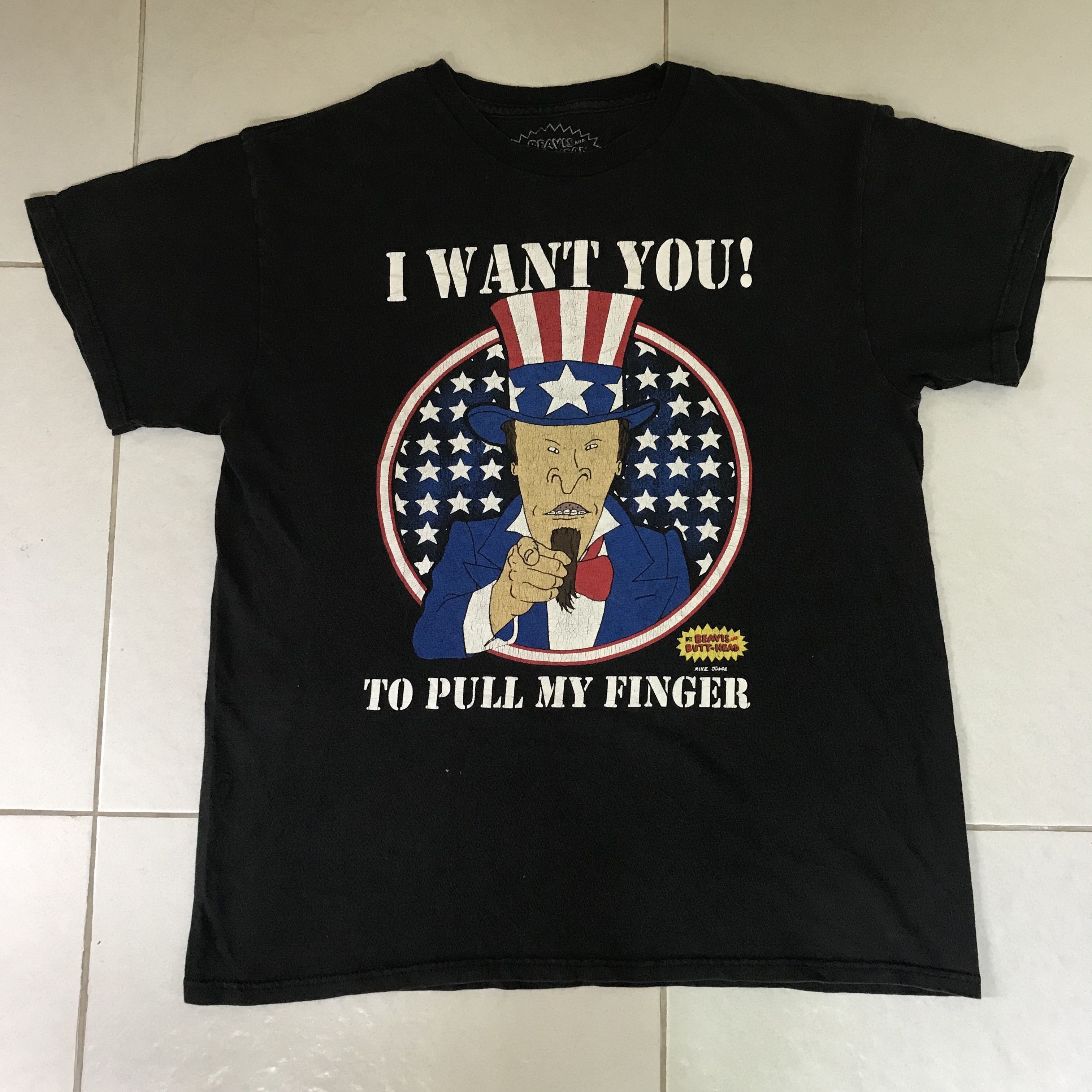 Mtv Vintage Y2K Beavis & Butthead "I Want You!" Tee M Size US M / EU 48-50 / 2 - 1 Thumbnail