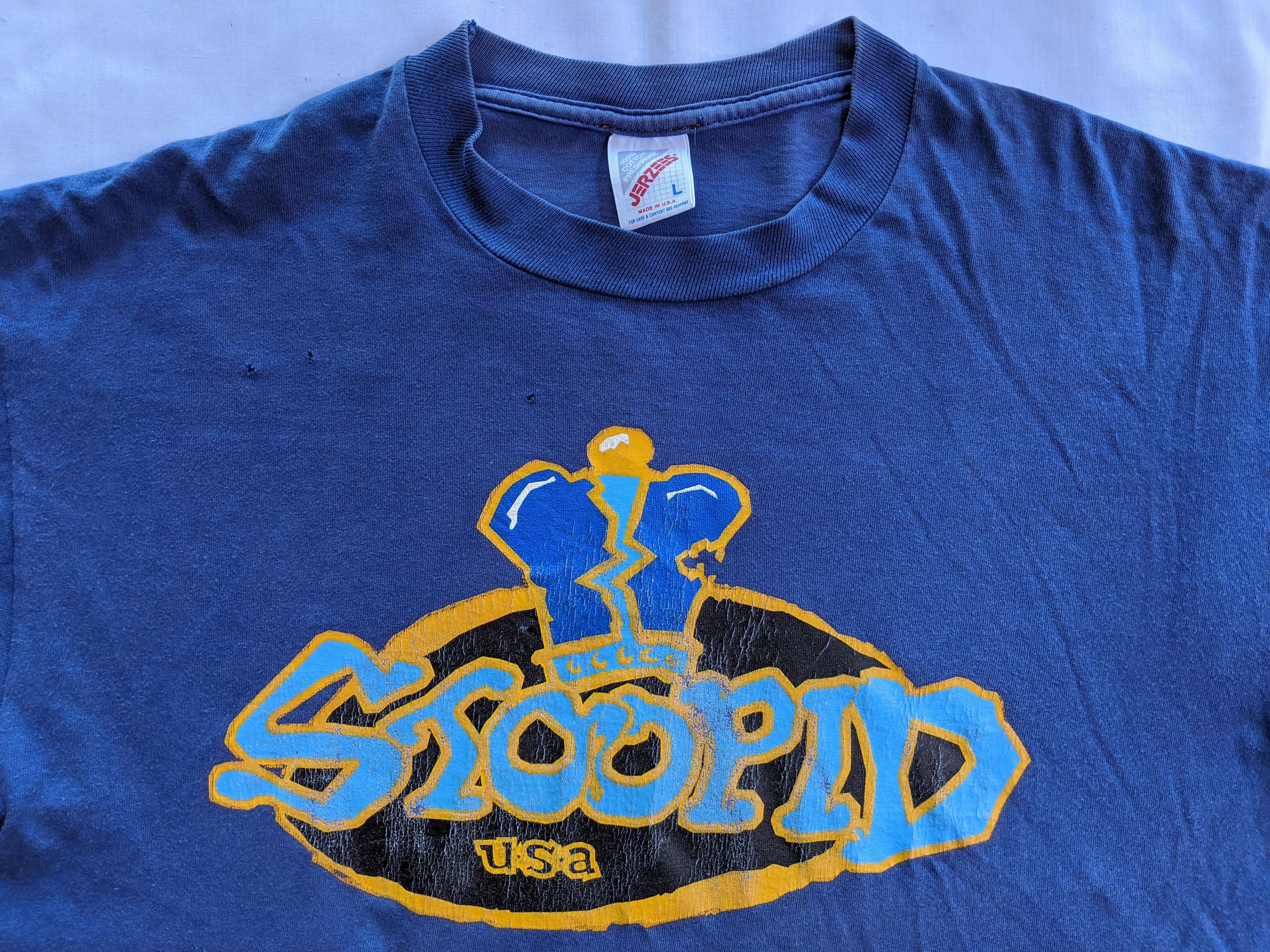 Hook-Ups Vintage 90s Stoopid skateboard made in usa Size US L / EU 52-54 / 3 - 3 Thumbnail