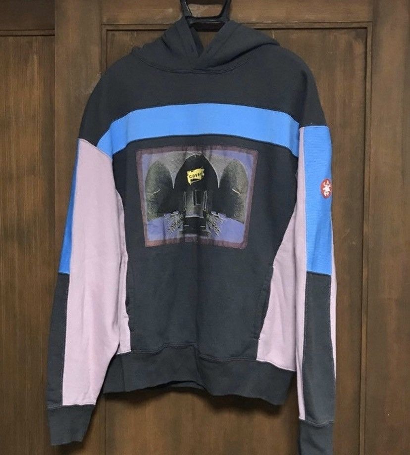 Cav Empt C.E Blue RIB HOODIE Grailed