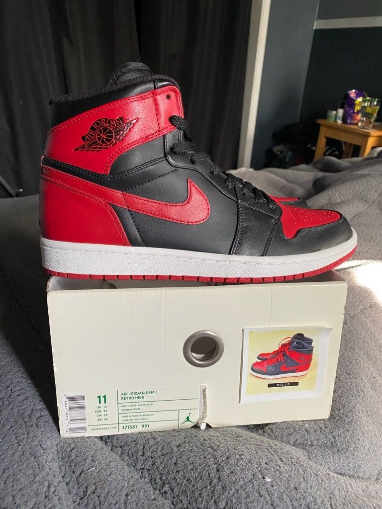 Jordan Brand Air jordan 1 Bred Size US 11 / EU 44 - 5 Thumbnail