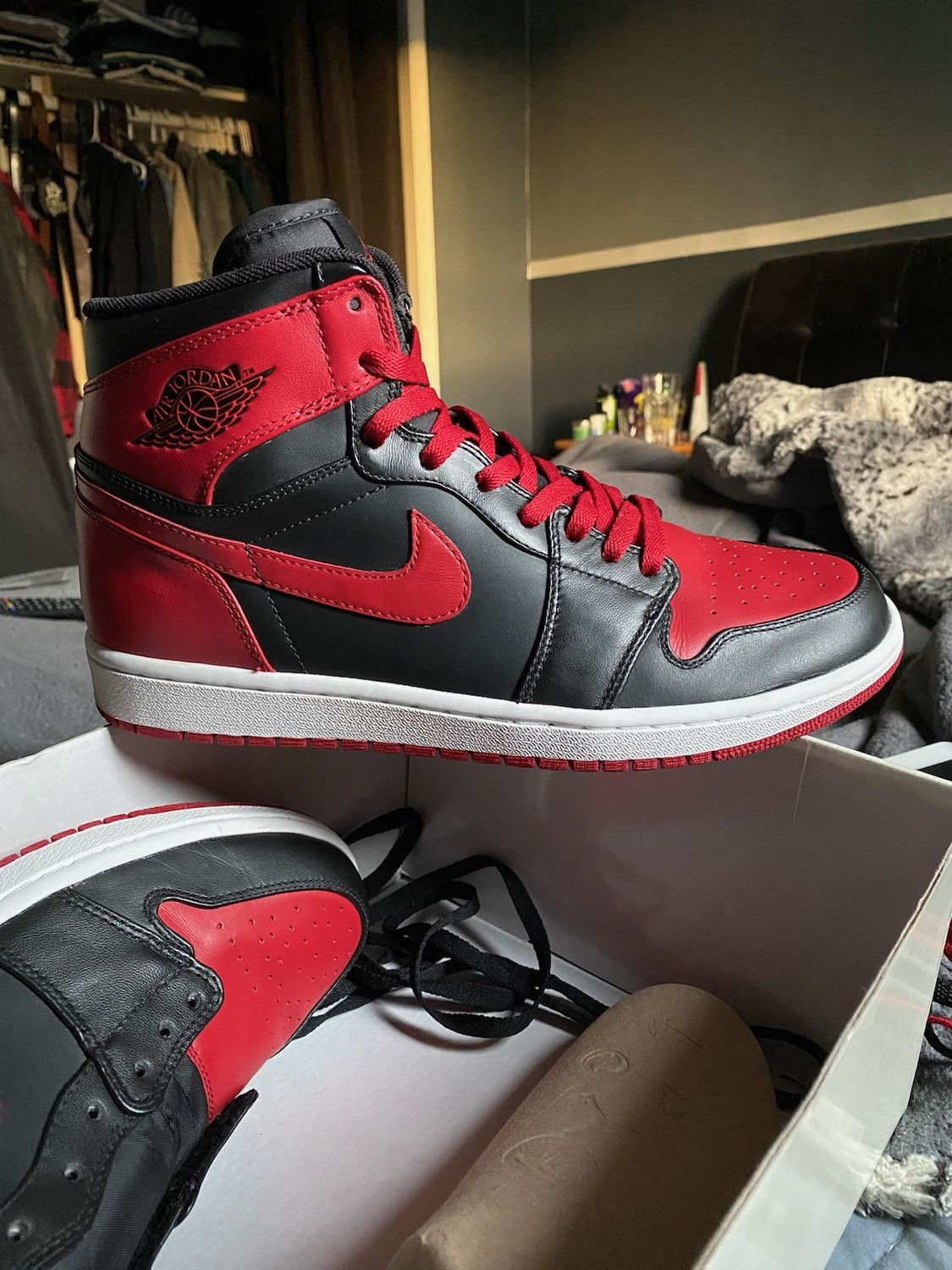 Jordan Brand Air jordan 1 Bred Size US 11 / EU 44 - 8 Thumbnail