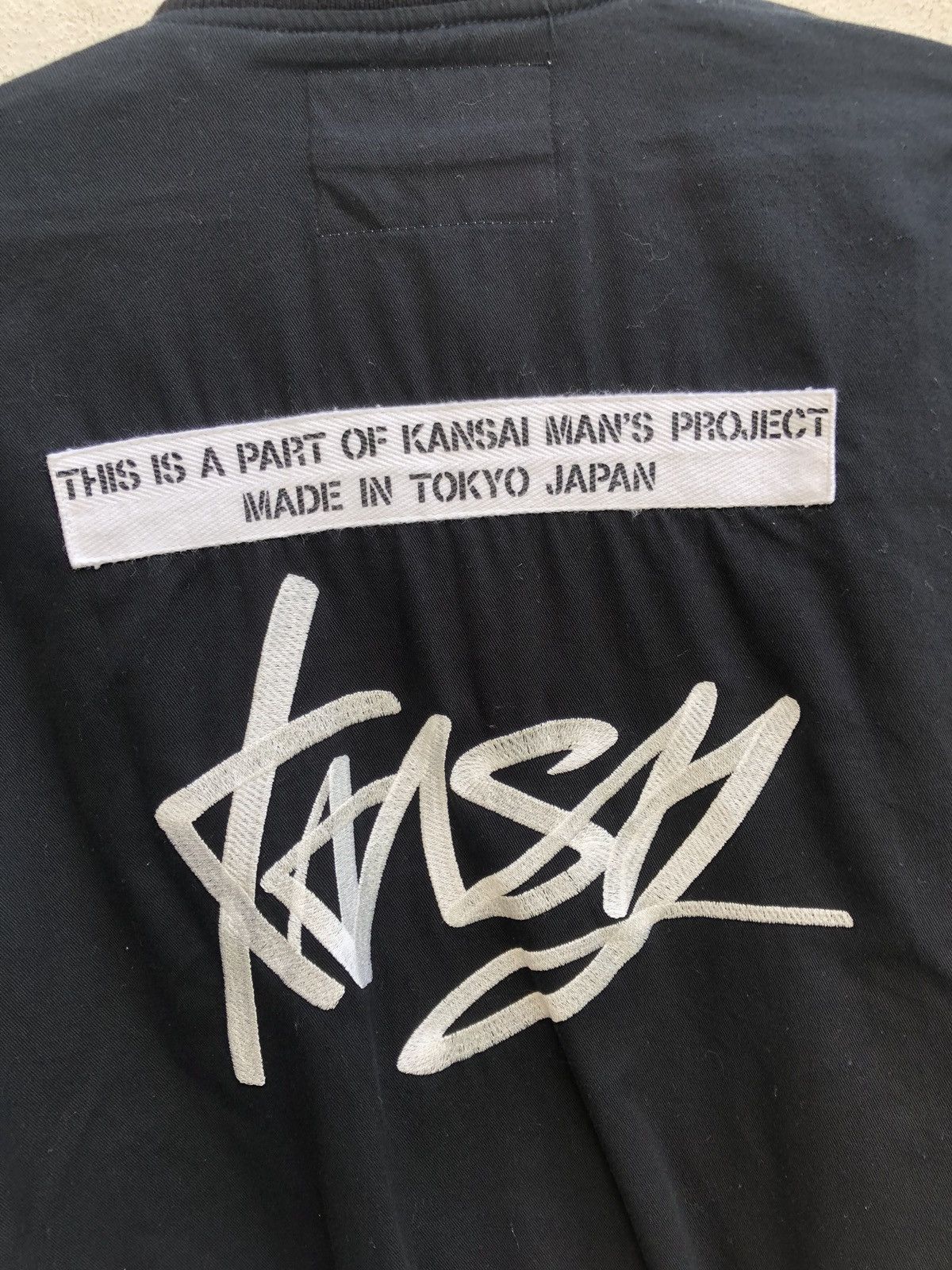 Kansai Yamamoto Vintage Kansai Yamamoto Tape Embroidery Bomber Jacket Size US L / EU 52-54 / 3 - 2 Thumbnail