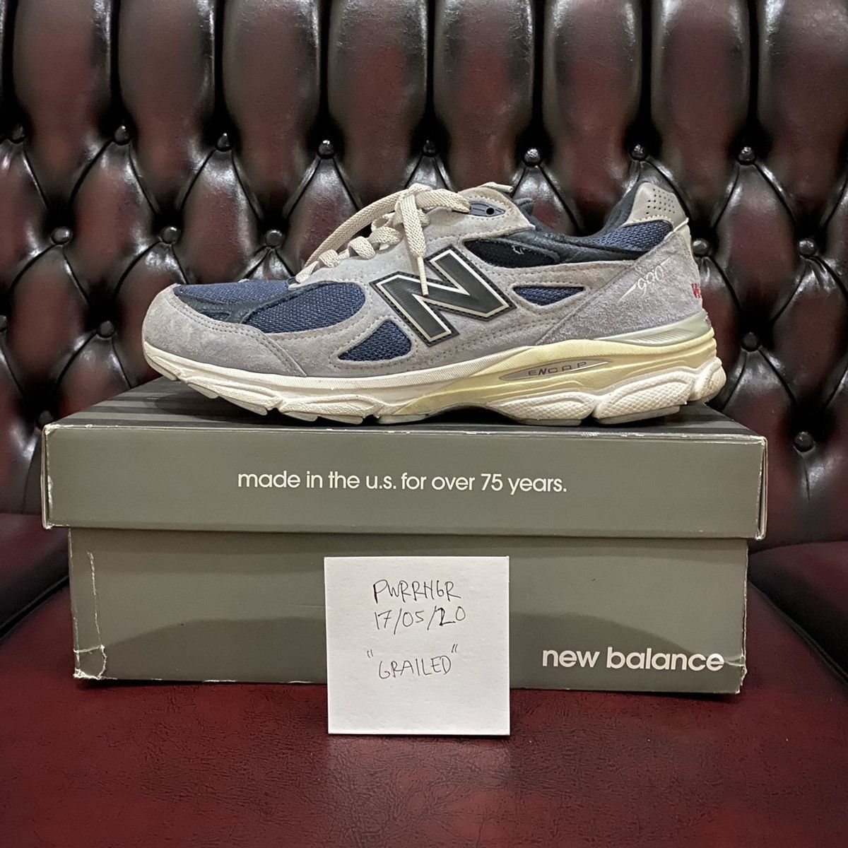 New Balance NO VACANCY INN x NEW BALANCE 990 v3 WATER WIFI Grailed