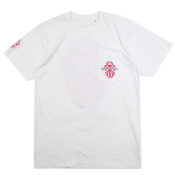 Chrome Hearts Chrome hearts red dagger sword scroll tee | Grailed