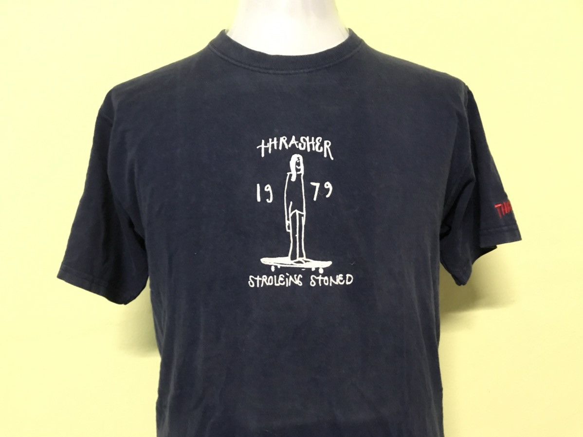 Powell Peralta × Thrasher × Vintage Vintage Thrasher Magazine Skateboard Tshirt Size US L / EU 52-54 / 3 - 5 Thumbnail