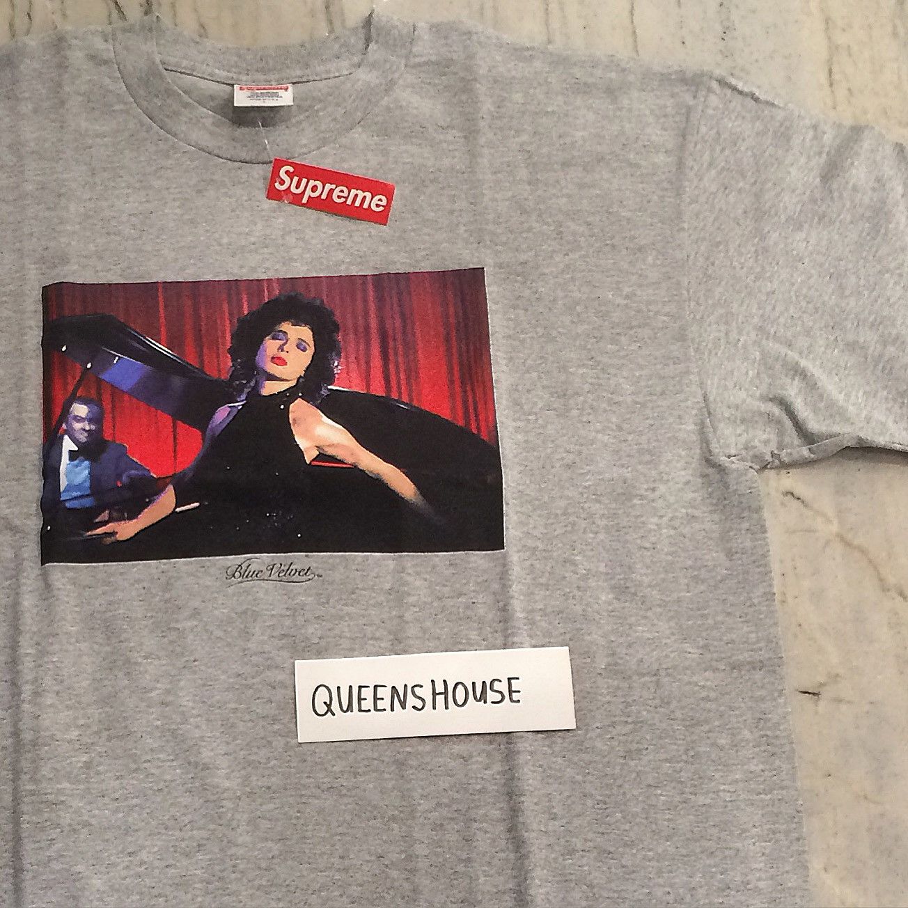 Supreme David Lynch Blue Velvet on sale Tee