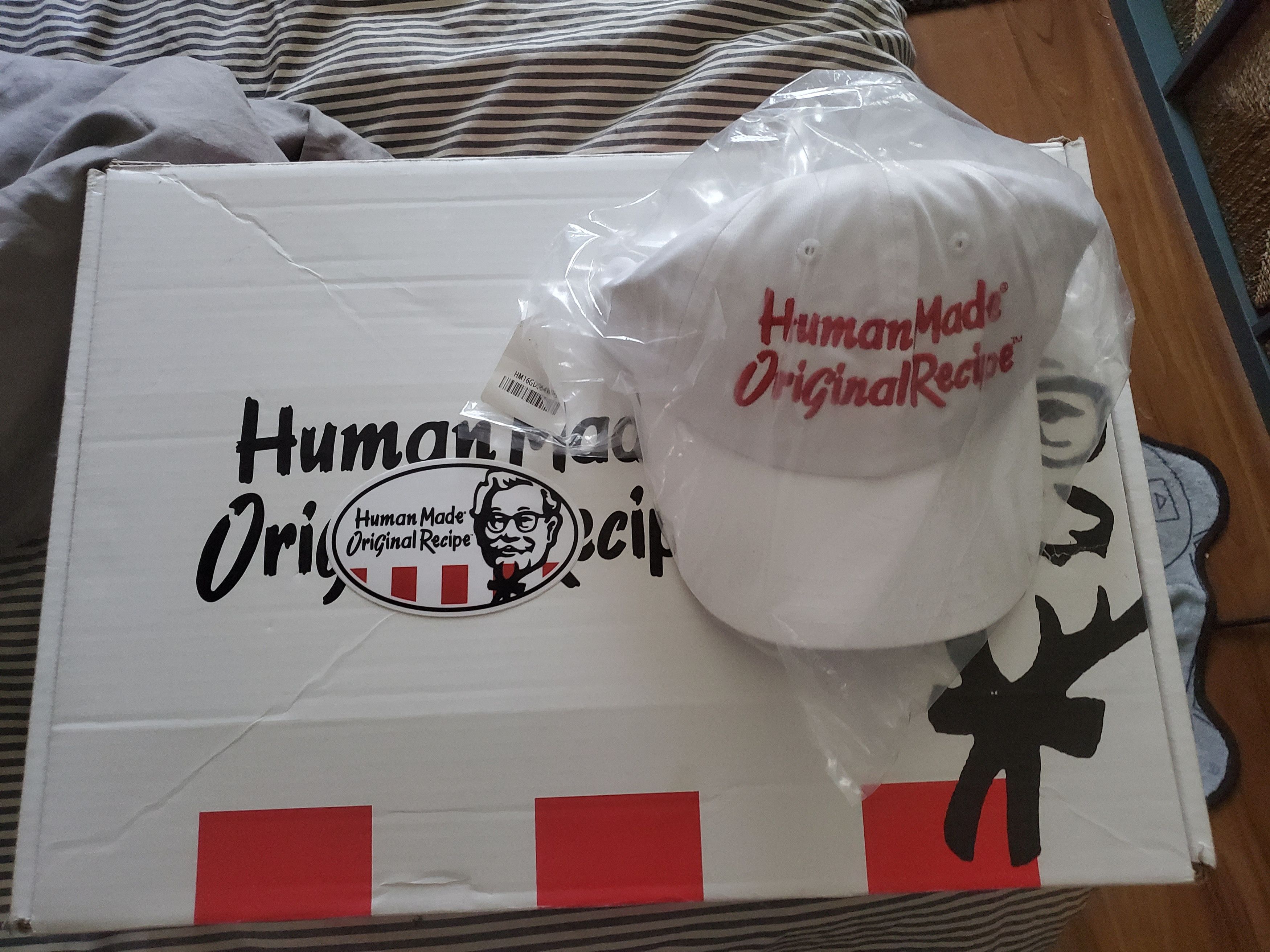 Human Made Kfc human made dad hat and Sticker | Grailed