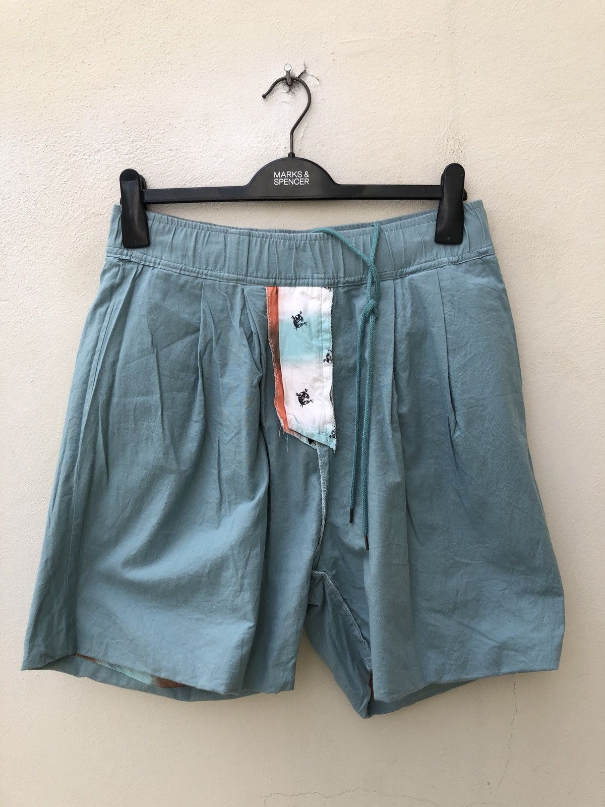 Devilock Japan Brand EFFECTEN Drawstring Waist Short Pant Size US 32 / EU 48 - 15 Thumbnail