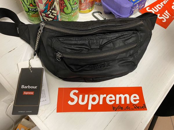 Supreme Supreme x Barbour Waist Bag (Lepoard) | Grailed