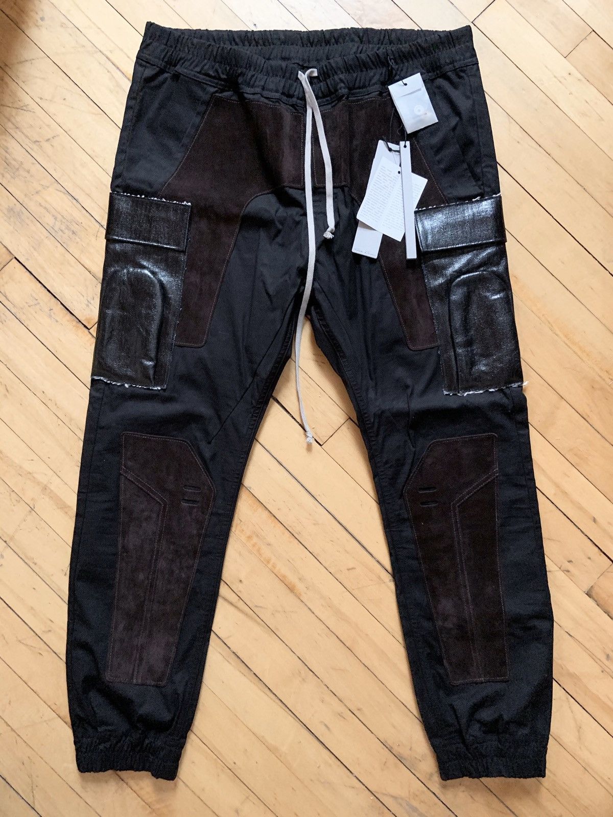 Rick Owens Larry Cargo Joggers | Grailed