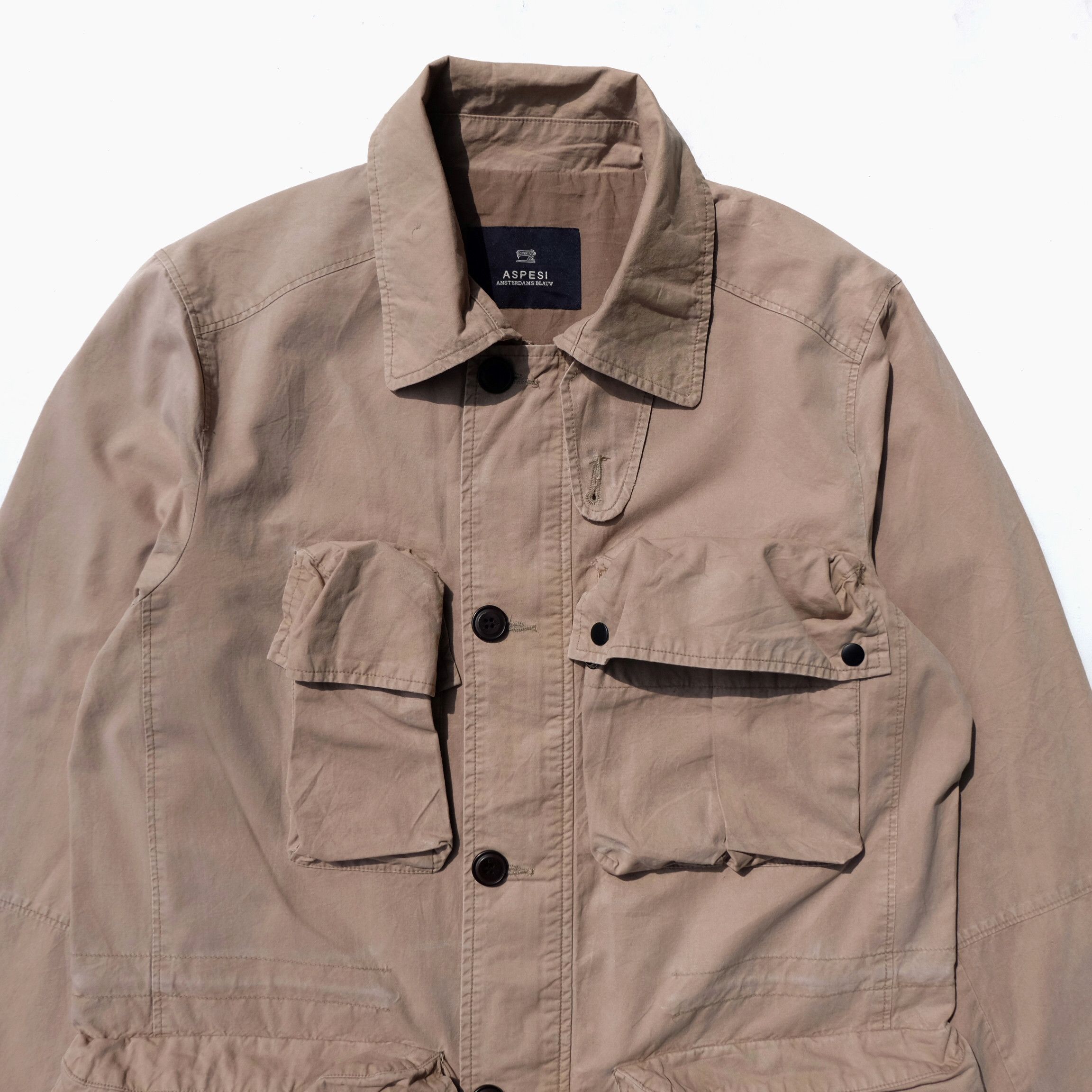 Aspesi Aspesi Cargo pocket utility jacket Size US M / EU 48-50 / 2 - 3 Thumbnail