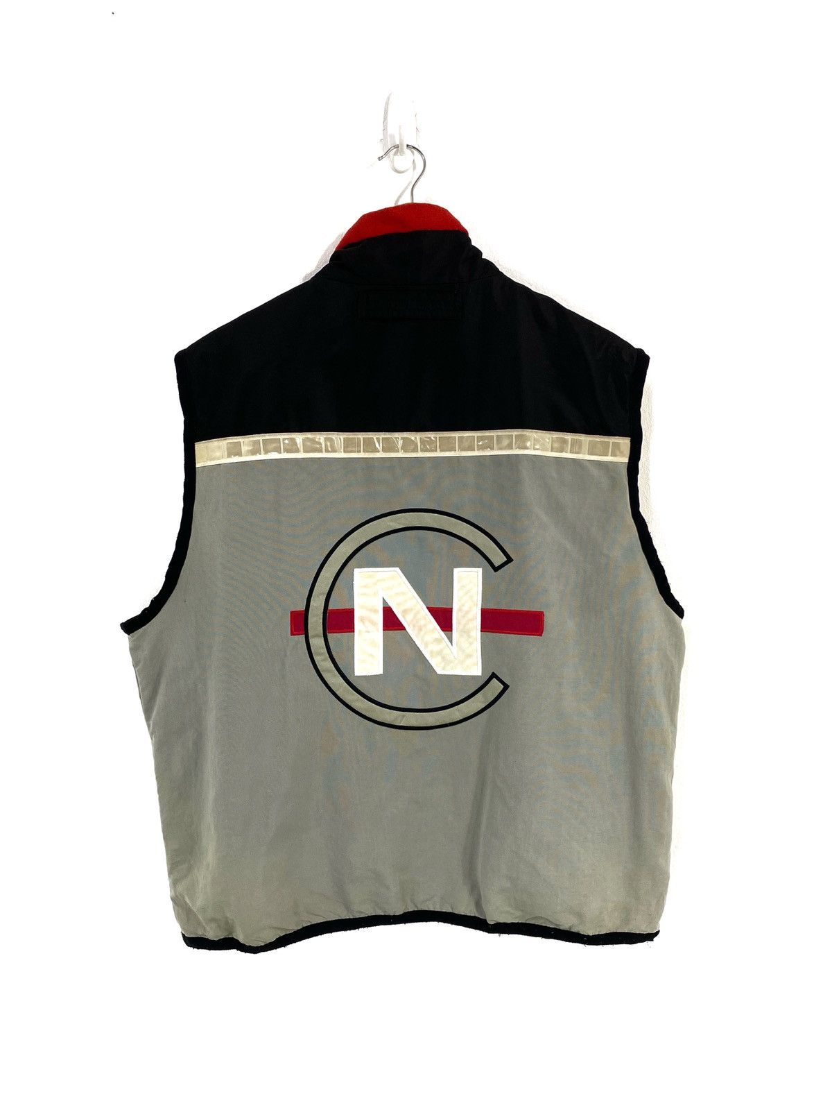 Nautica Vintage Nautica Vest Glow in the Dark Logo Big Logo Design Size US L / EU 52-54 / 3 - 2 Thumbnail