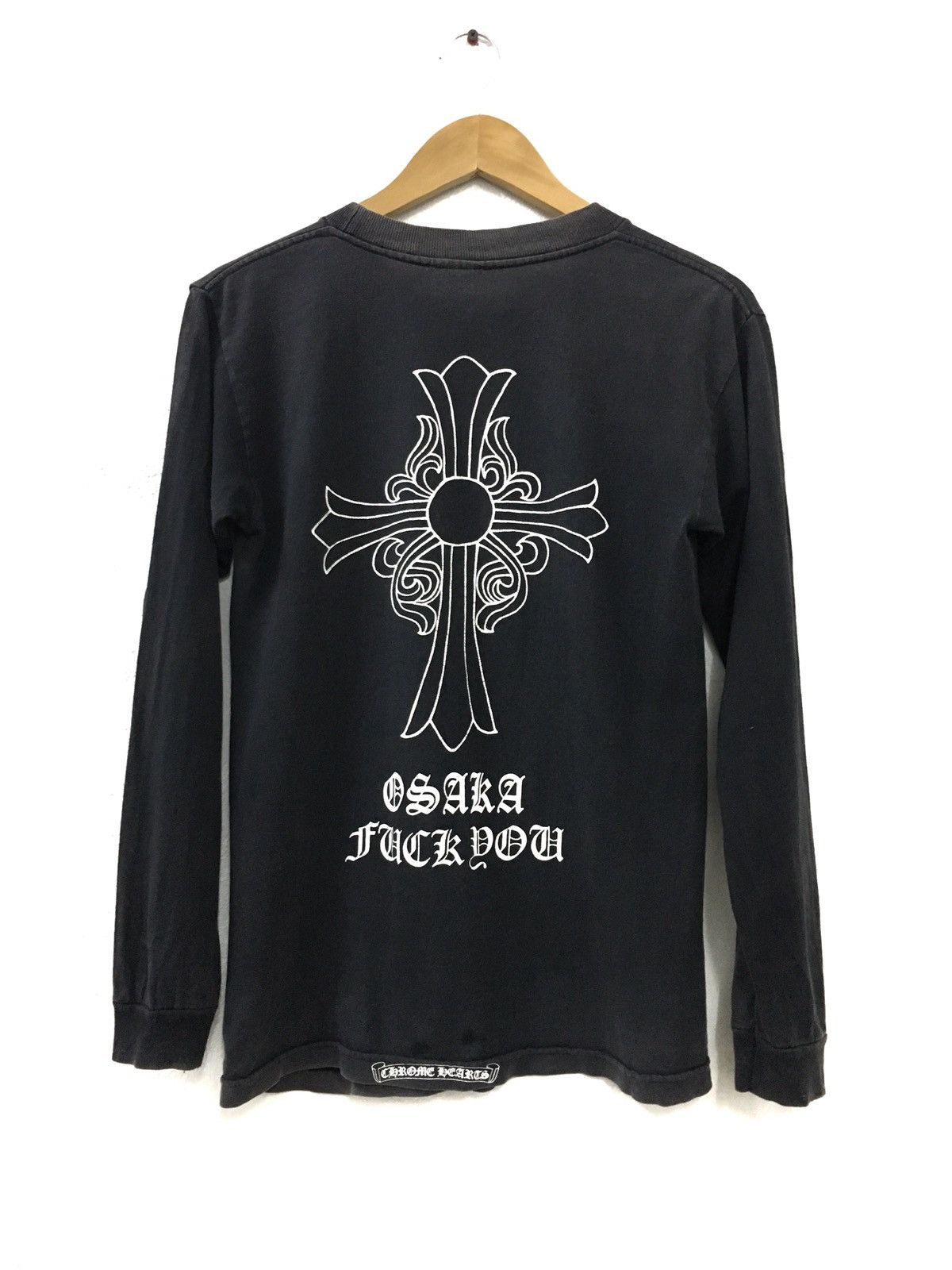 Chrome Hearts 🔥🔥Vtg CHROME HEARTS T Shirt 90s Longsleeve Belton