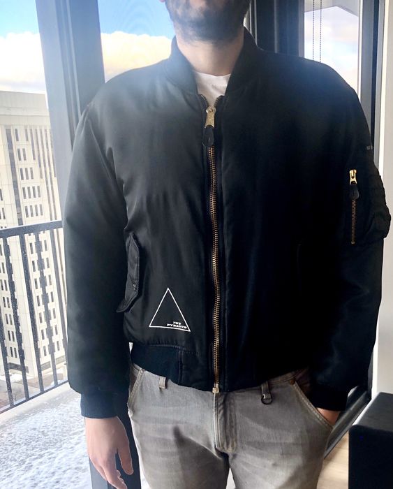 Raf Simons SS00 Summa Cum Laude The Pyramid bomber jacket | Grailed