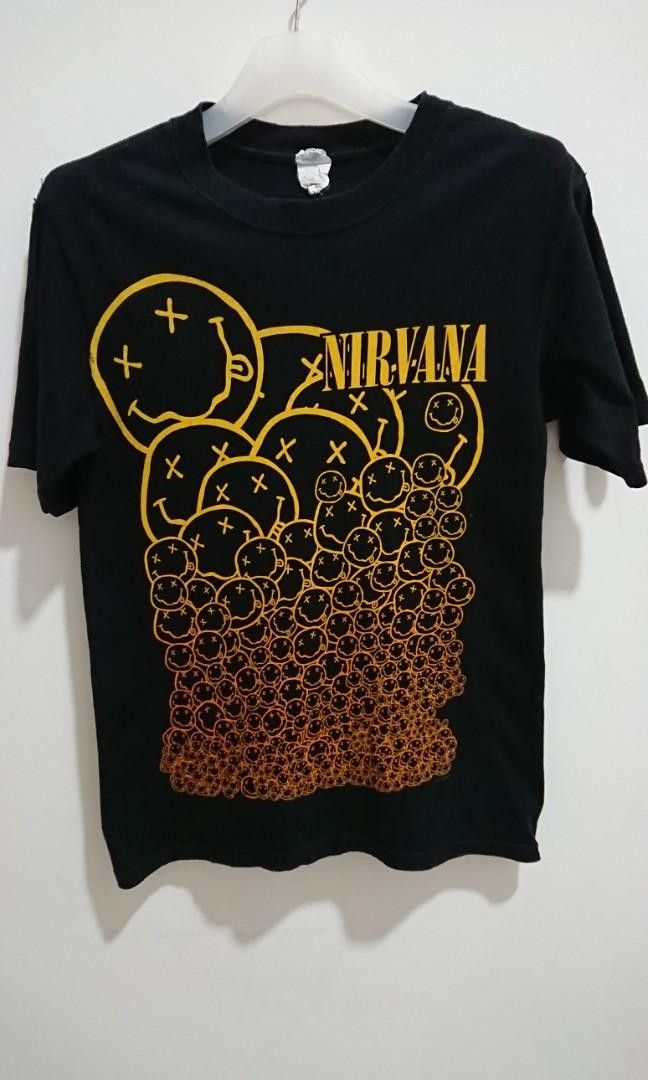 Anvil Nirvana t shirt smiles 2007 size s | Grailed