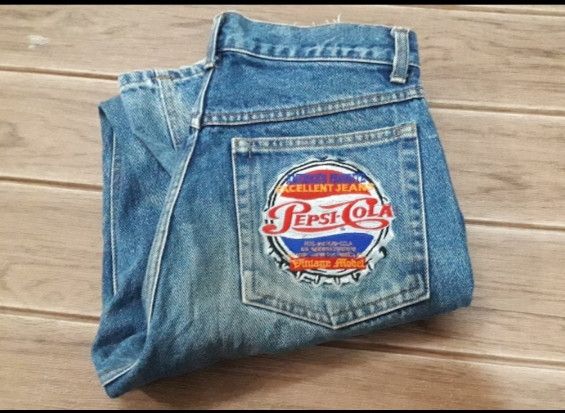 Vintage VINTAGE PEPSI COLA JEANS | Grailed