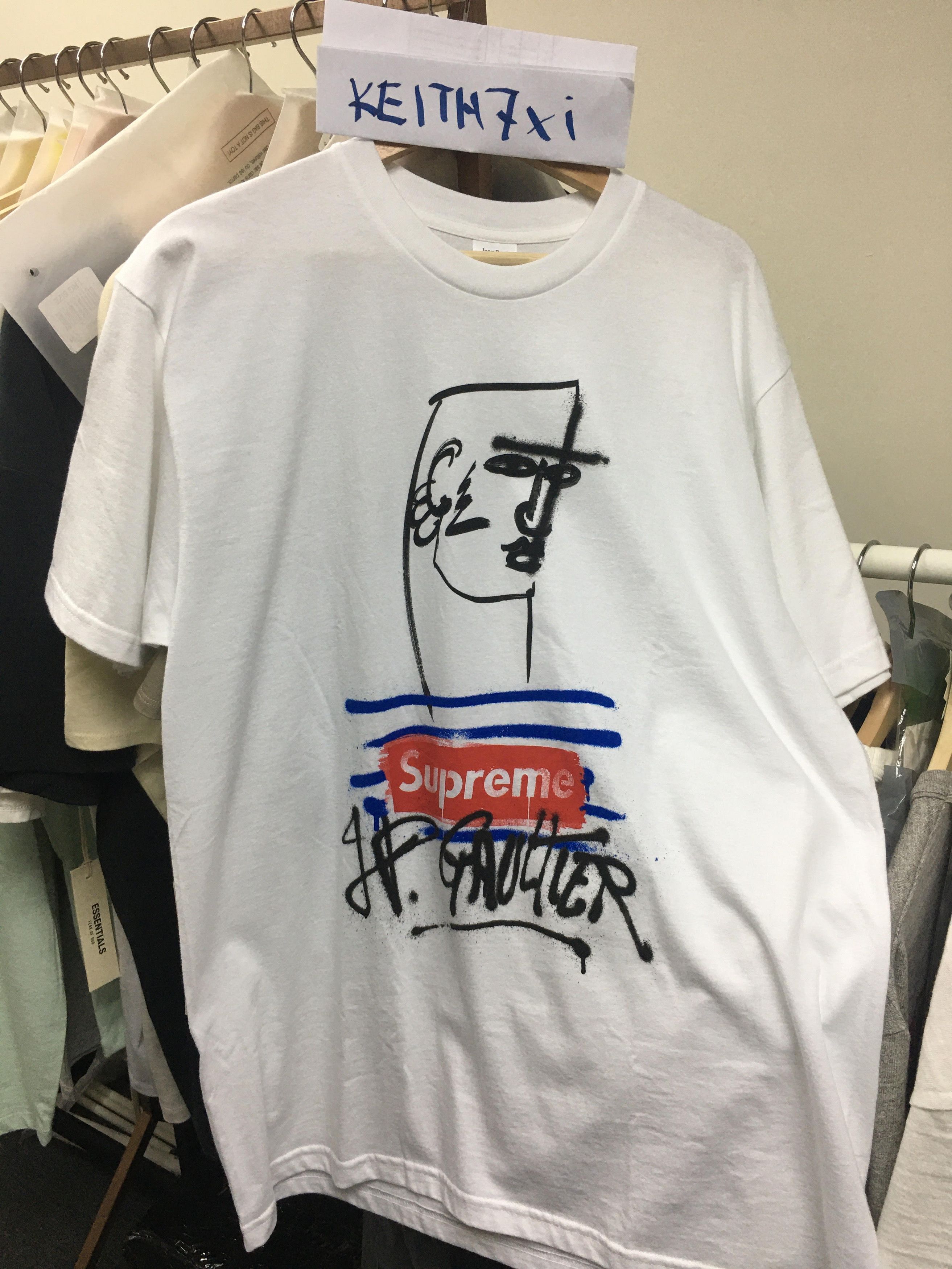 Jean Paul Gaultier × Supreme Jean Paul Gaultier Tee Size US M / EU 48-50 / 2 - 2 Thumbnail