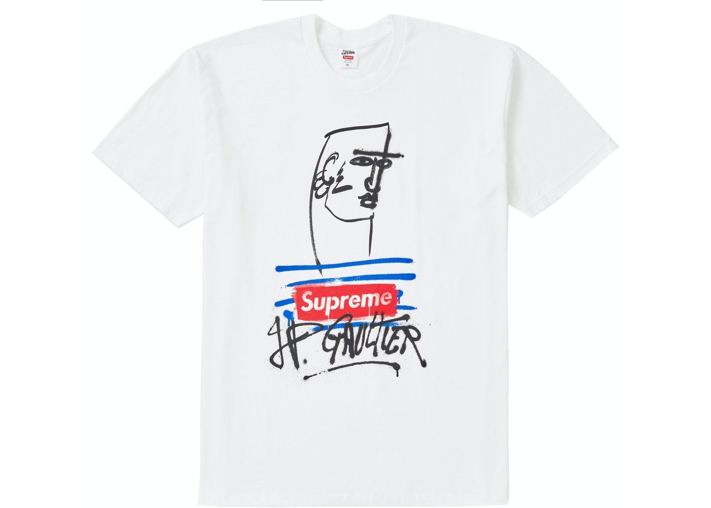 Jean Paul Gaultier × Supreme Jean Paul Gaultier Tee Size US M / EU 48-50 / 2 - 1 Thumbnail