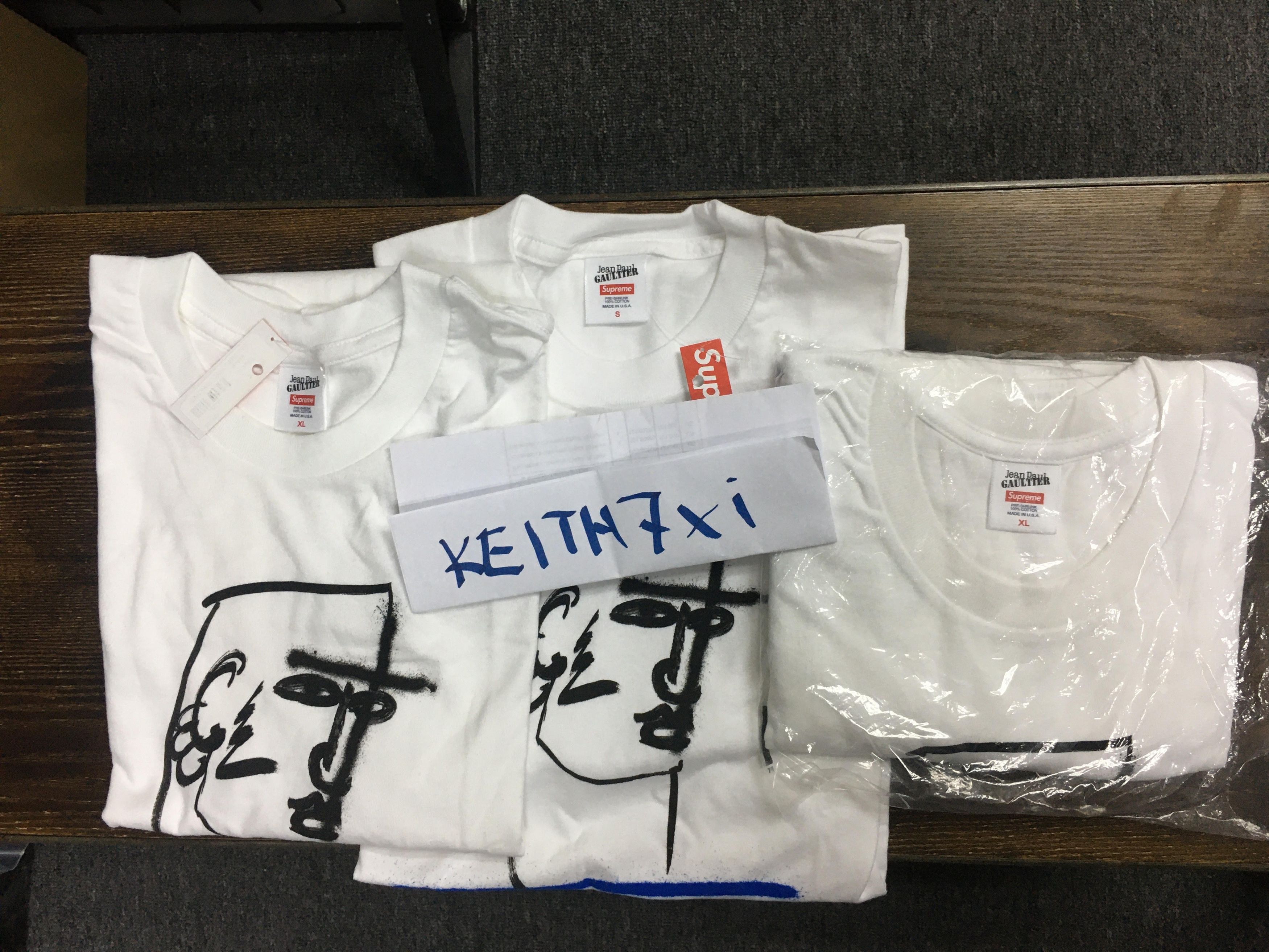 Jean Paul Gaultier × Supreme Jean Paul Gaultier Tee Size US M / EU 48-50 / 2 - 3 Thumbnail