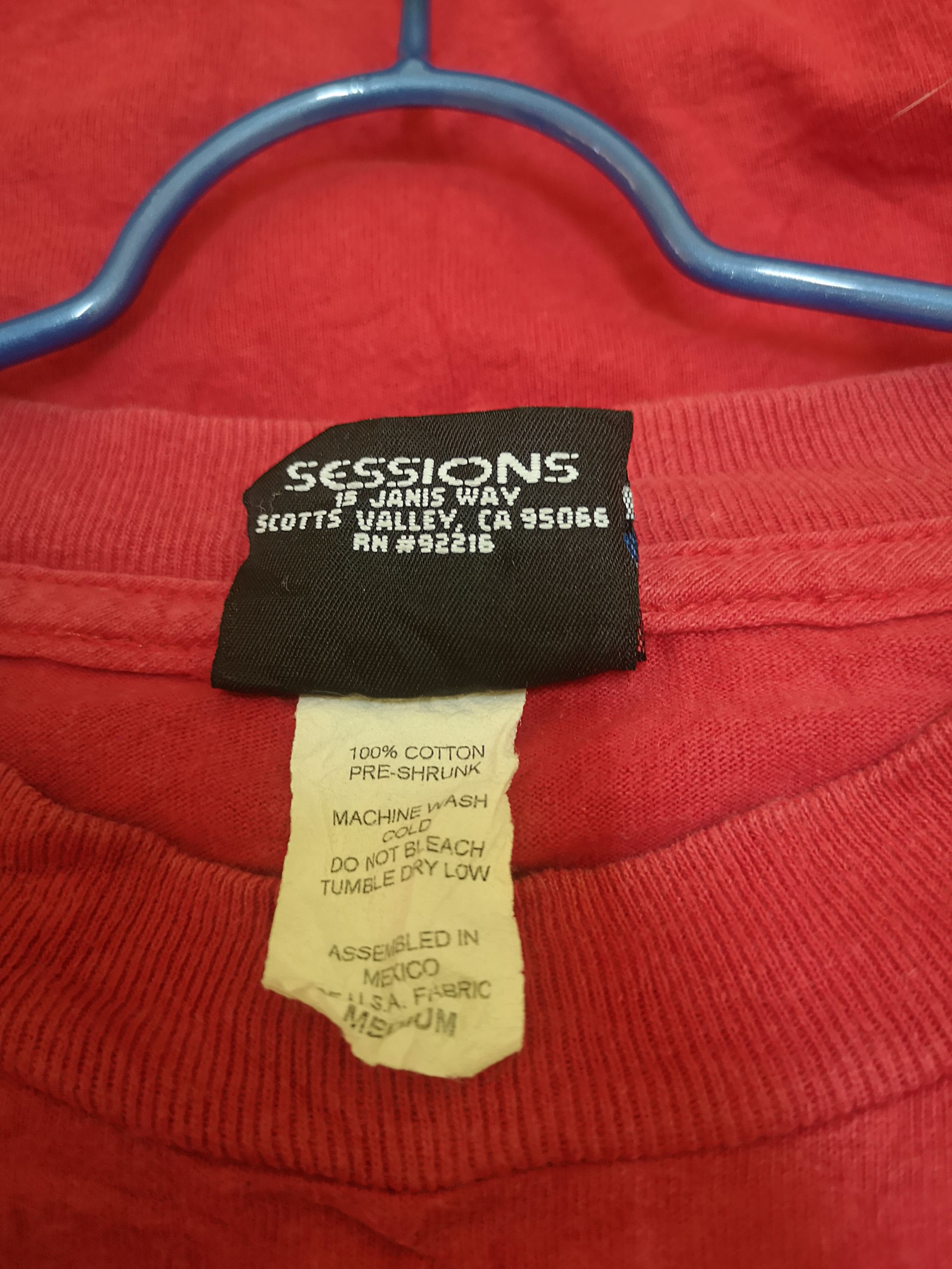 Sessions Vintage Sessions Skateboarding Magazine T Shirt Hook Ups Size US M / EU 48-50 / 2 - 6 Thumbnail