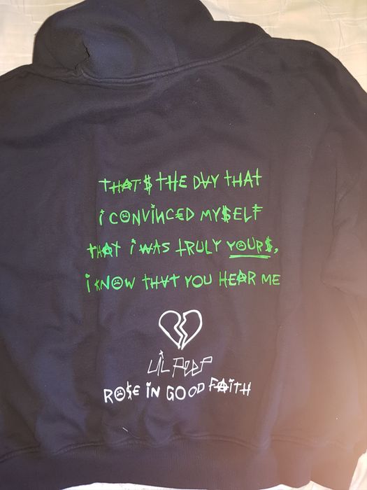 Rose in good discount faith lil peep hoodie