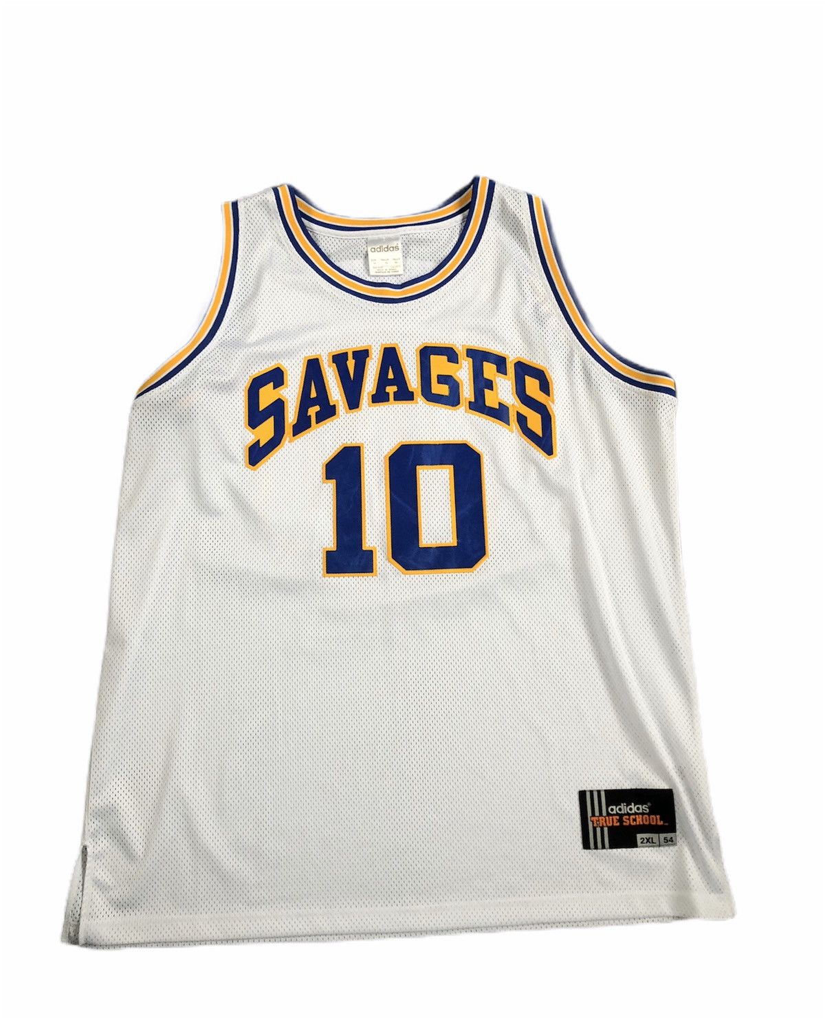 adidas, Shirts, Tbt Dennis Rodman High School Savages Jersey