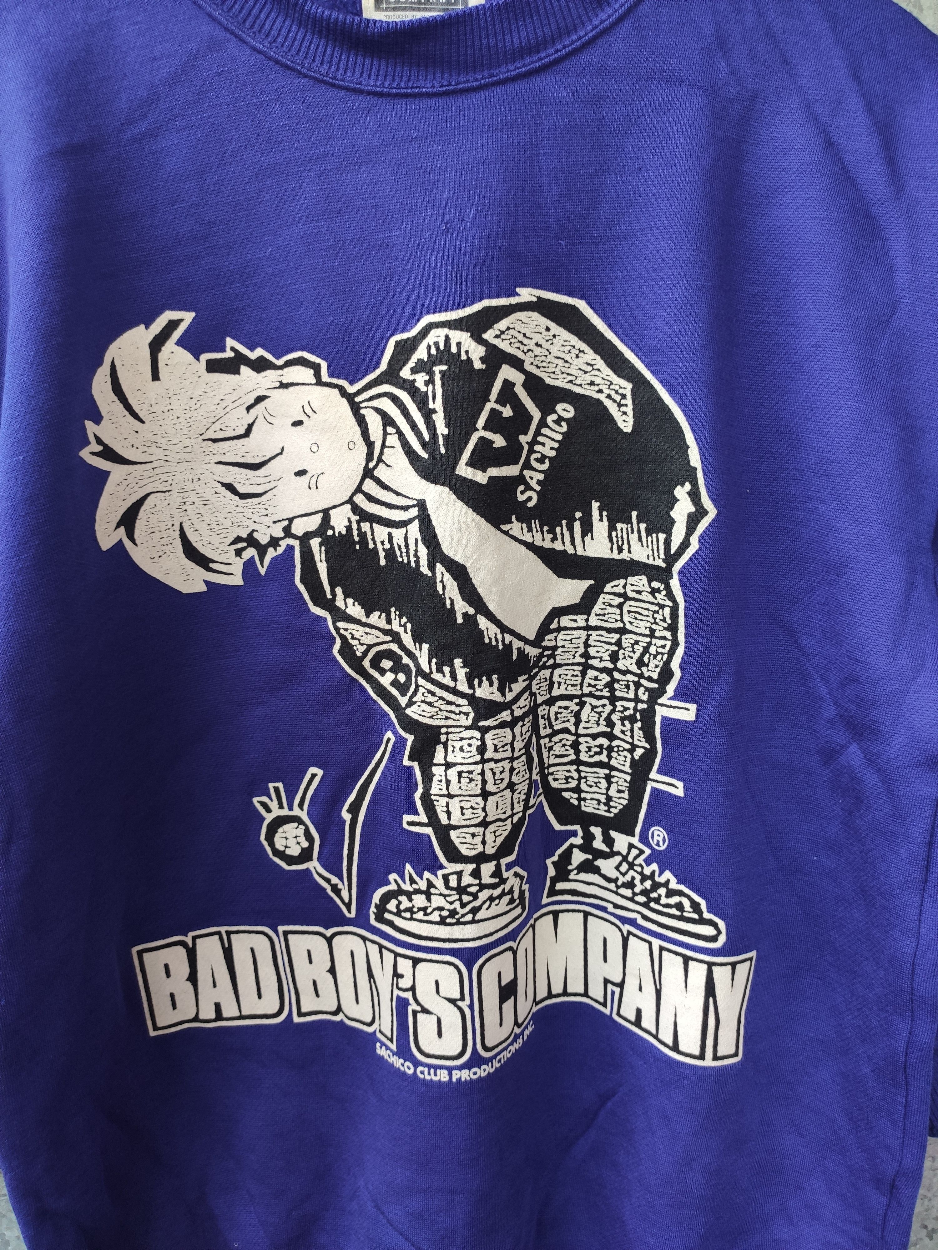 Vintage Vintage BAD BOY Sweatshirt Size US L / EU 52-54 / 3 - 2 Thumbnail