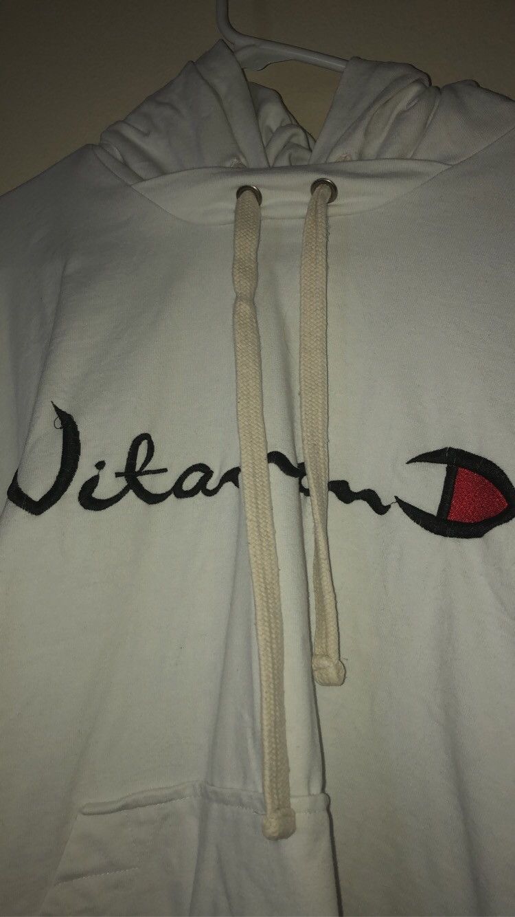 Alchemist Drifter White Vitamin D Champion Hoodie playboi carti travis scott Grailed