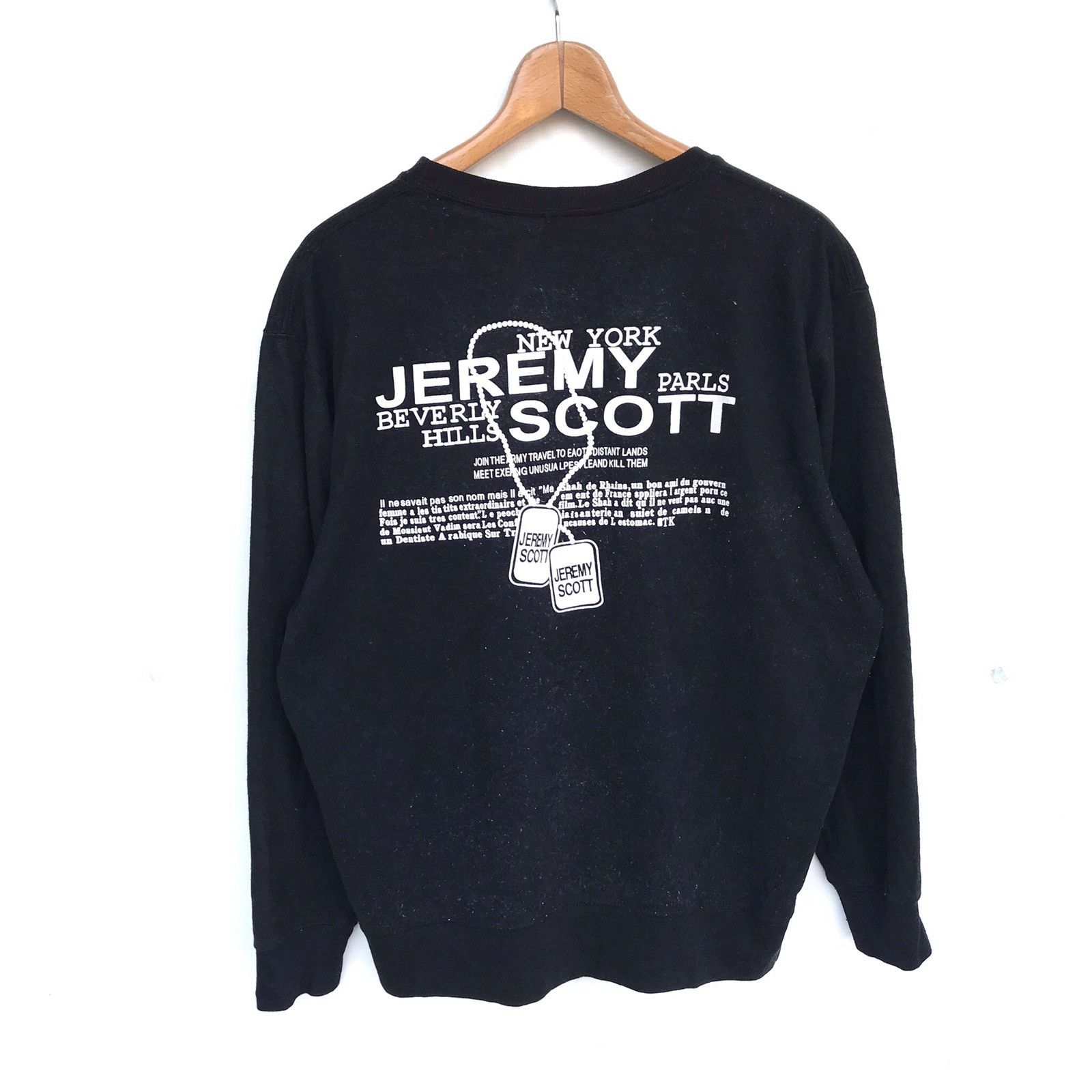 Jeremy Scott ❌OFFER YOUR PRICE❌ Jeremy Scott Sweatshirt Big Printed Logo Size US M / EU 48-50 / 2 - 2 Thumbnail