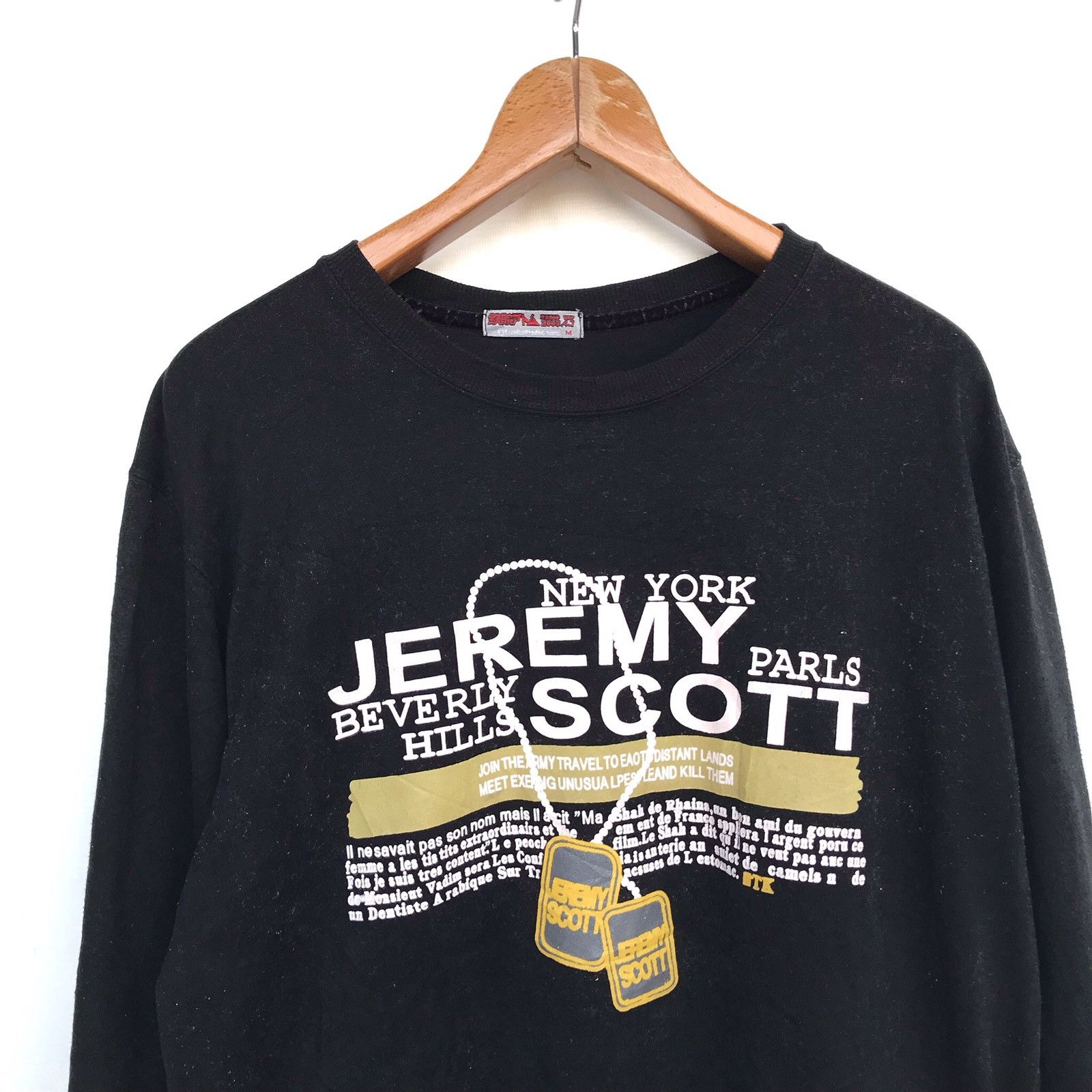Jeremy Scott ❌OFFER YOUR PRICE❌ Jeremy Scott Sweatshirt Big Printed Logo Size US M / EU 48-50 / 2 - 3 Thumbnail