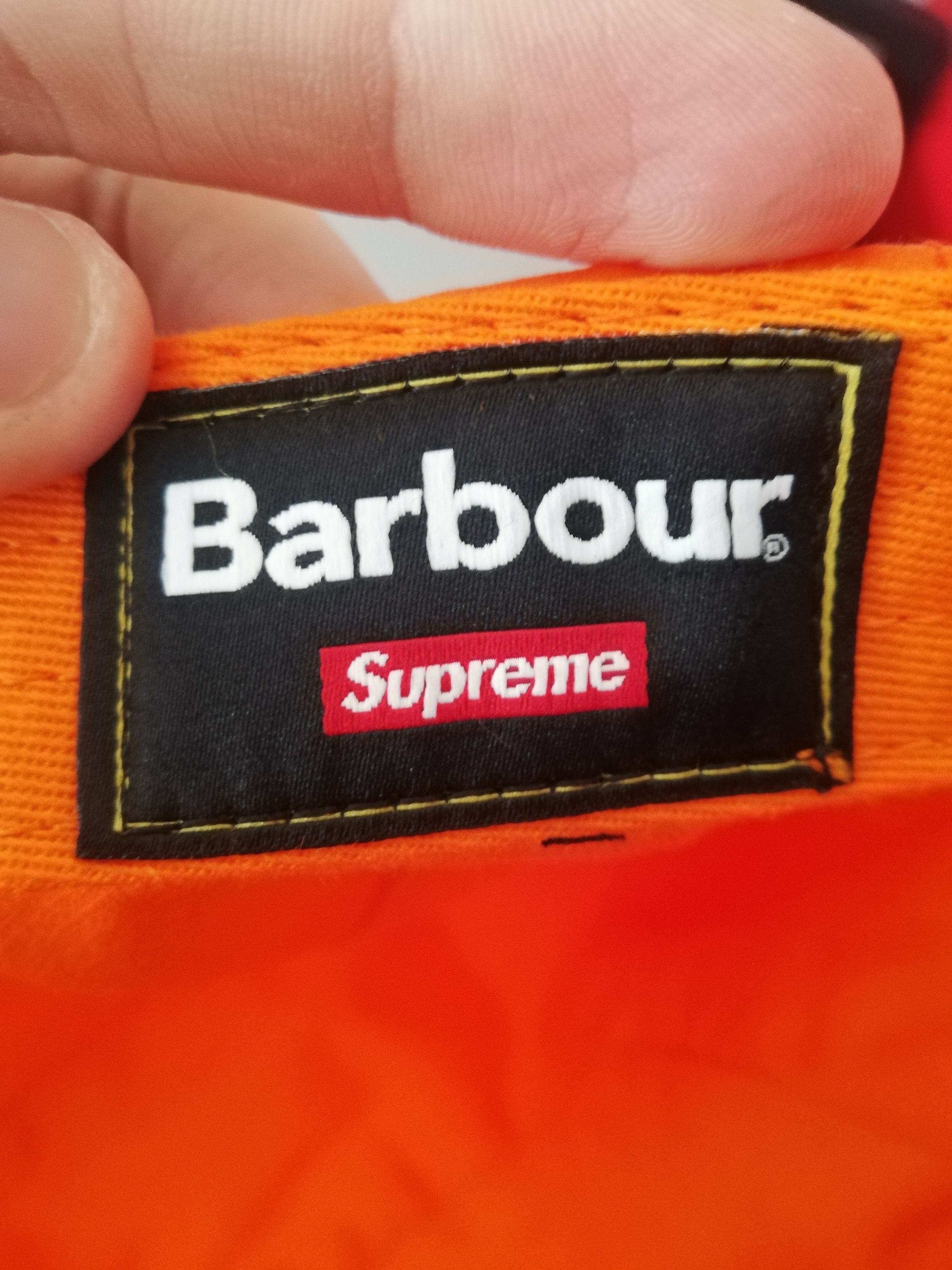 Supreme Supreme Barbour Waxed Cotton Camp Cap | Grailed