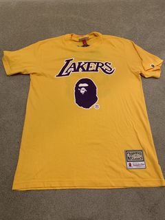 Bape x Los Angeles Lakers Hoodie *yellow* - JerseyAve - Marketplace