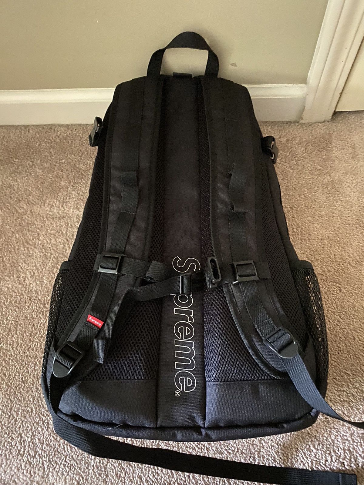 Supreme Supreme SS20 Backpack (Black) Size ONE SIZE - 3 Thumbnail