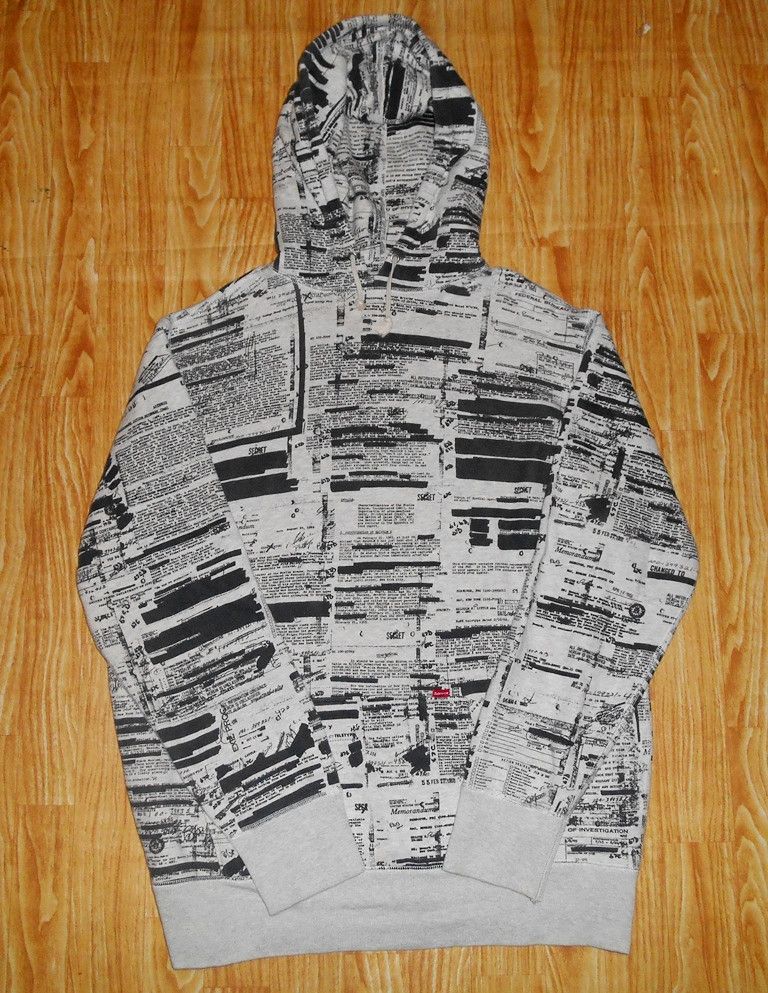 Supreme 2004 Supreme FBI Hoodie | Grailed