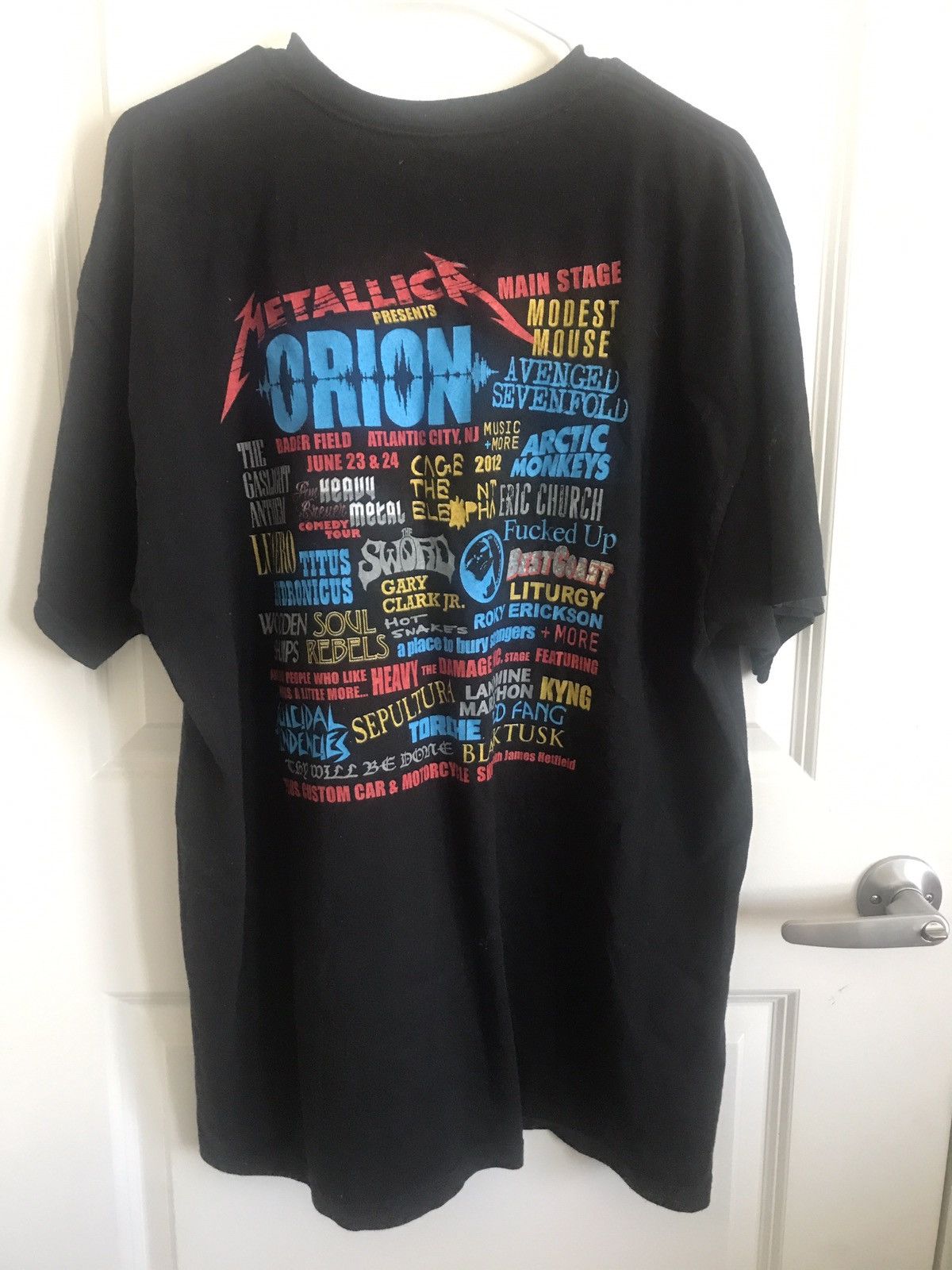 Vintage Metallica Orion Fest T-Shirt | Grailed
