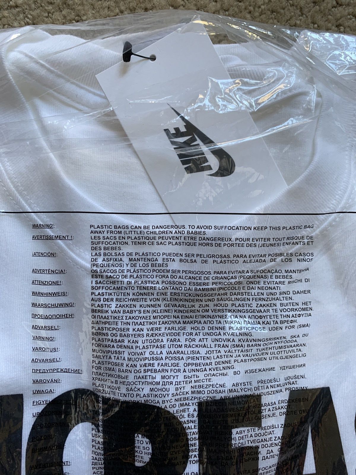 Nike Stussy Nike Increase The Peace T-shirt Size US L / EU 52-54 / 3 - 3 Thumbnail
