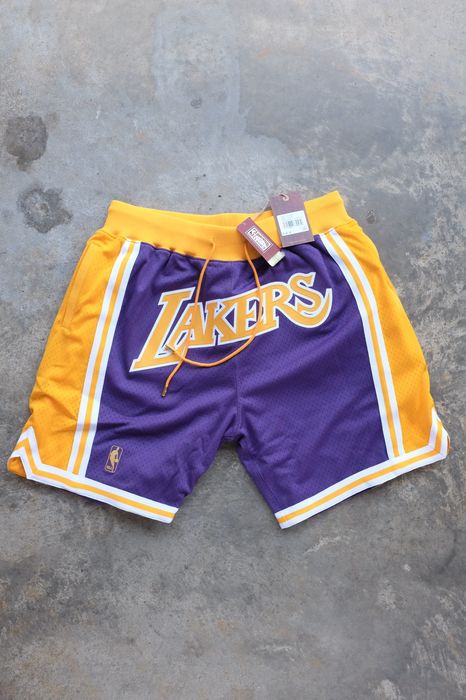 Lakers shorts outlet lebron just don