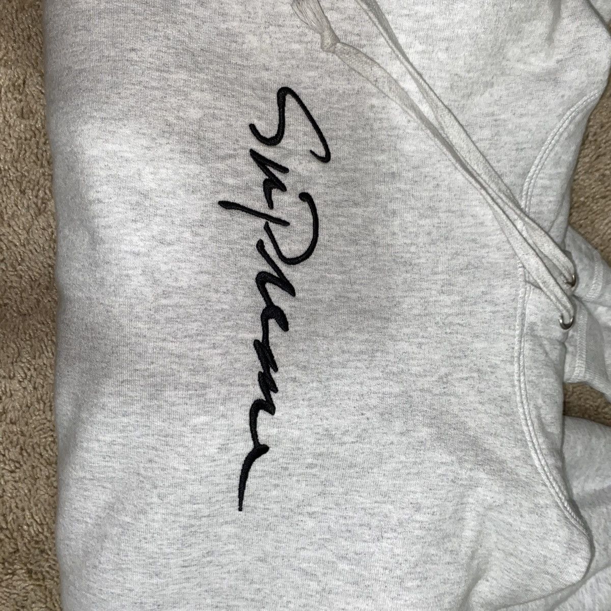 Supreme Classic Script Hoodie | Grailed