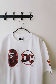 Bape Dc Comics Superman Tee | Grailed