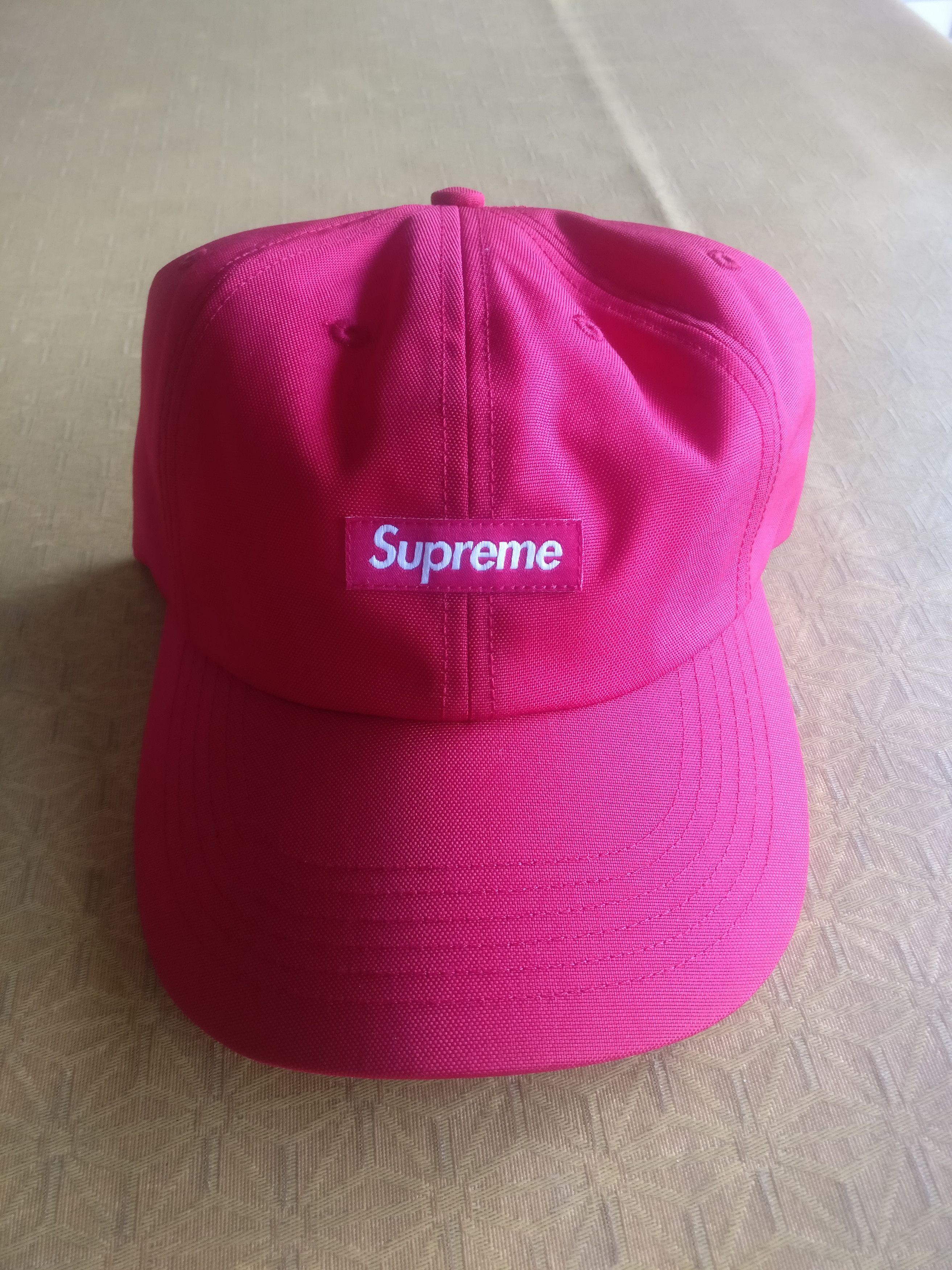 帽子 Supreme - Brushed Cordura Small Box Buy Supreme Brushed Cordura Small Box 6-Panel 'Black' - FW22H93