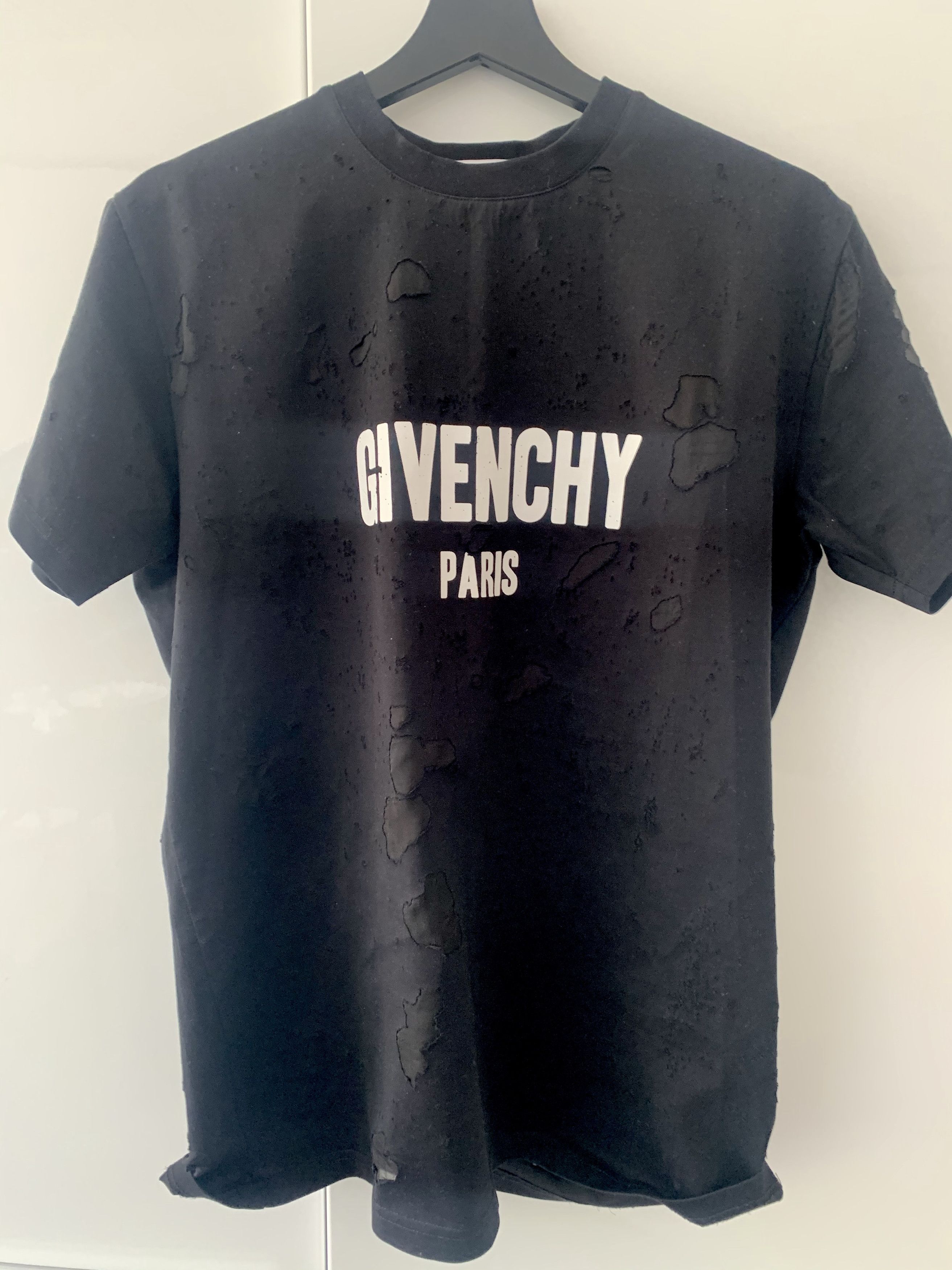 Givenchy T Shirt Ripped Grailed