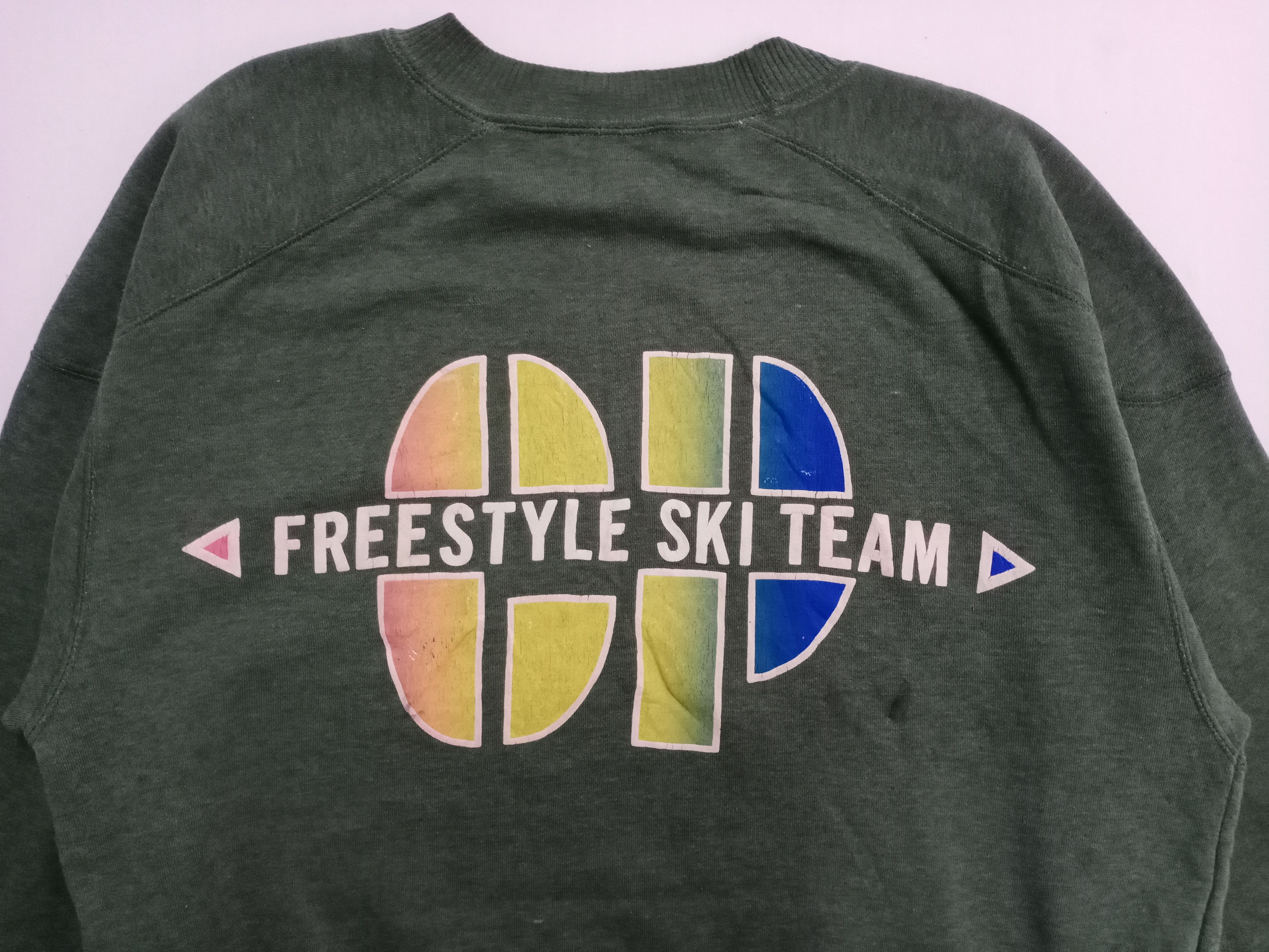 Bonfire Outerwear × Vintage Vintage 90s CP Free Style Ski Team Sweatshirt Size US XL / EU 56 / 4 - 3 Thumbnail