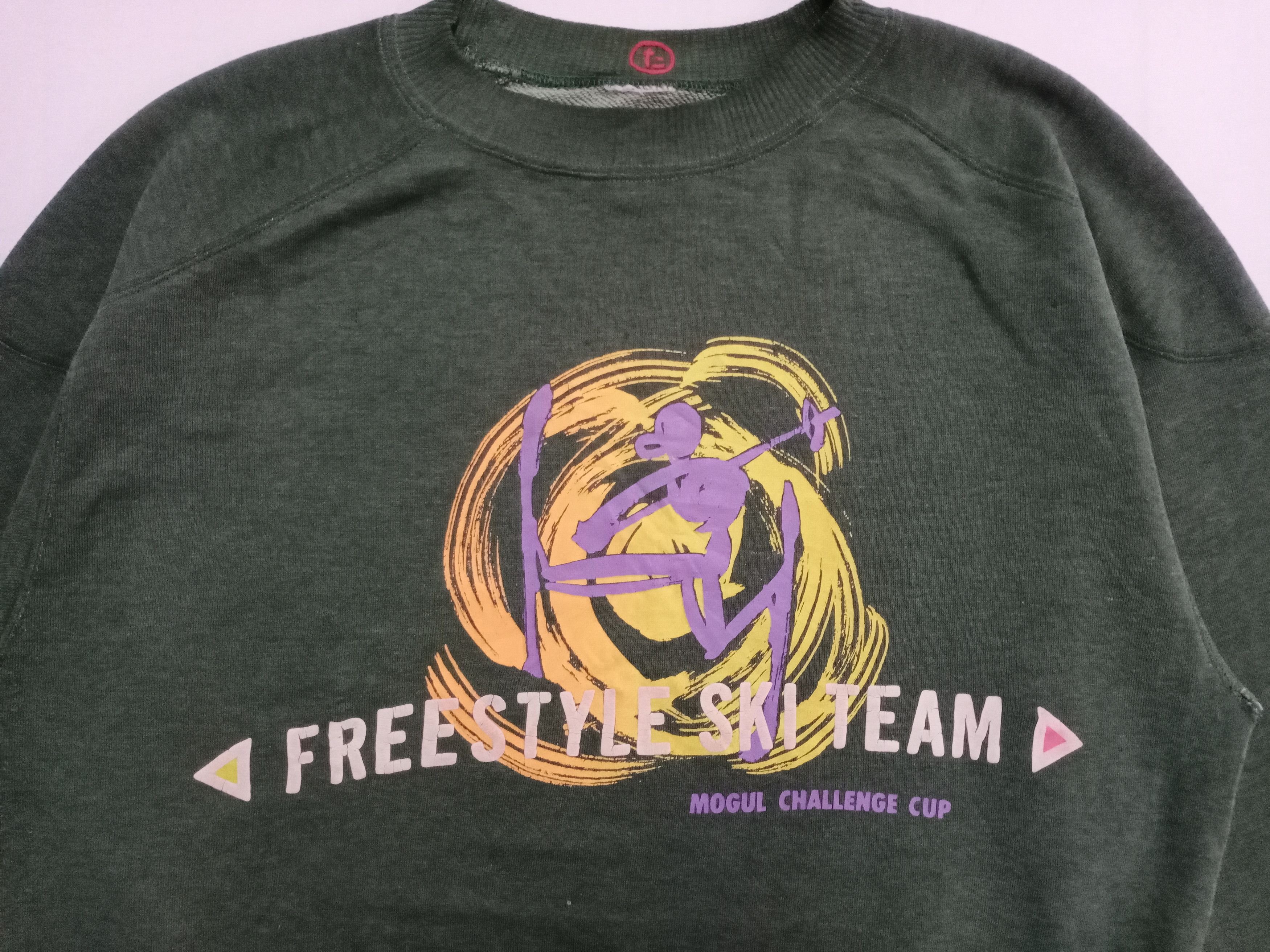 Bonfire Outerwear × Vintage Vintage 90s CP Free Style Ski Team Sweatshirt Size US XL / EU 56 / 4 - 6 Thumbnail