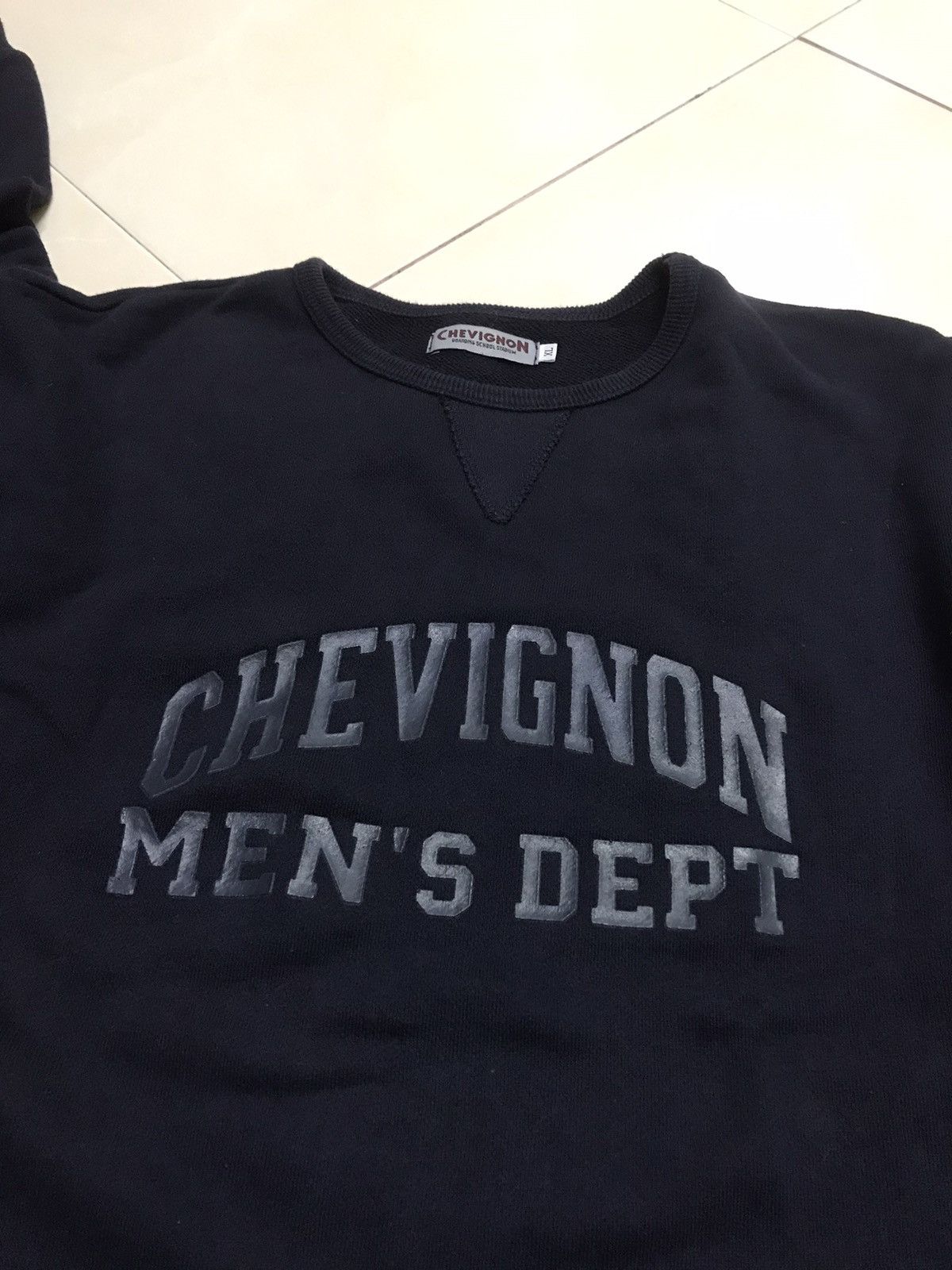 Chevignon DELETE TODAY!!! SWEATSHIRT CHEVIGNON BIG LOGO SPELL OUT Size US L / EU 52-54 / 3 - 3 Thumbnail