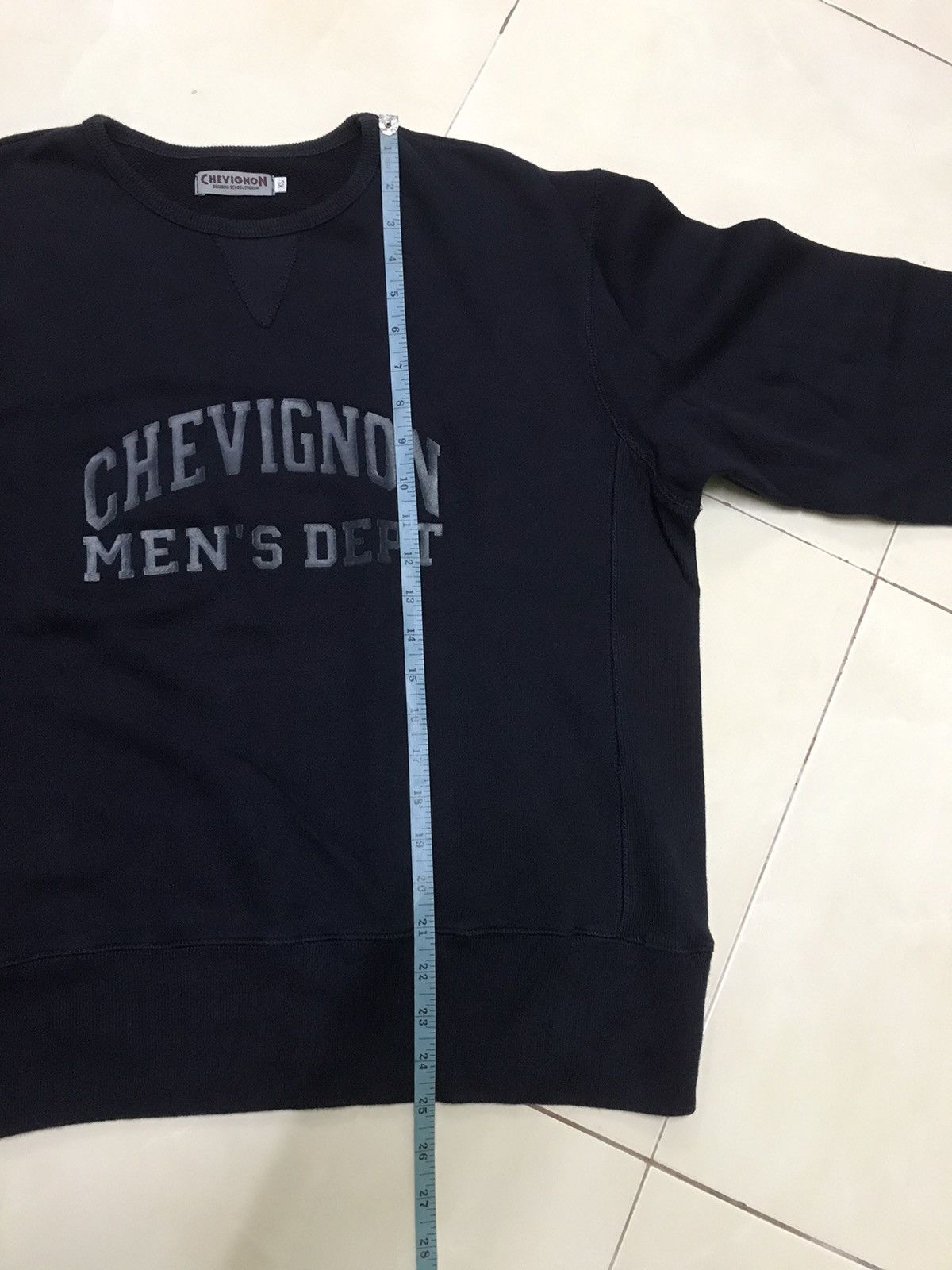 Chevignon DELETE TODAY!!! SWEATSHIRT CHEVIGNON BIG LOGO SPELL OUT Size US L / EU 52-54 / 3 - 9 Thumbnail