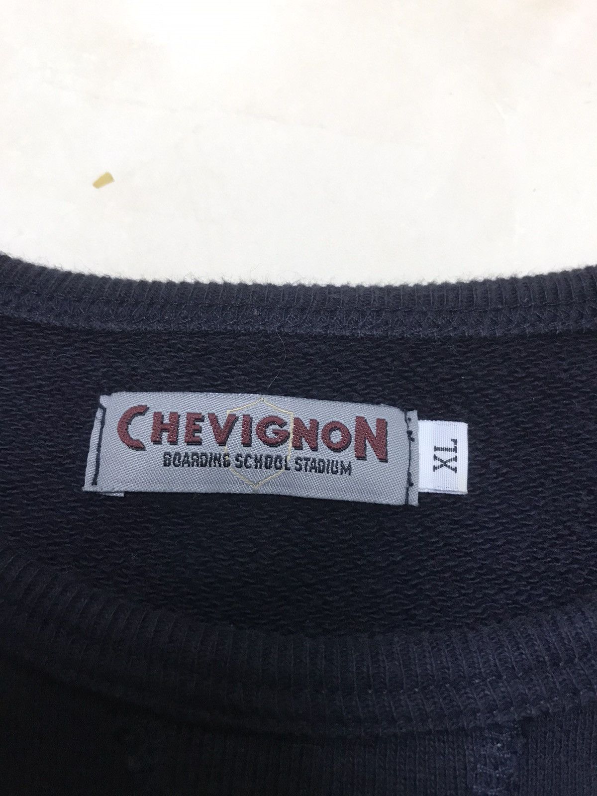 Chevignon DELETE TODAY!!! SWEATSHIRT CHEVIGNON BIG LOGO SPELL OUT Size US L / EU 52-54 / 3 - 5 Thumbnail