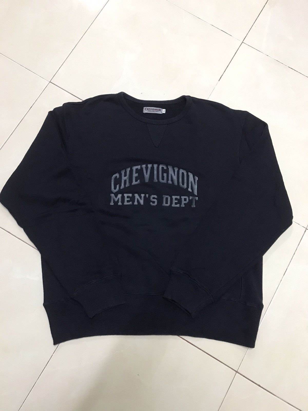 Chevignon DELETE TODAY!!! SWEATSHIRT CHEVIGNON BIG LOGO SPELL OUT Size US L / EU 52-54 / 3 - 1 Thumbnail