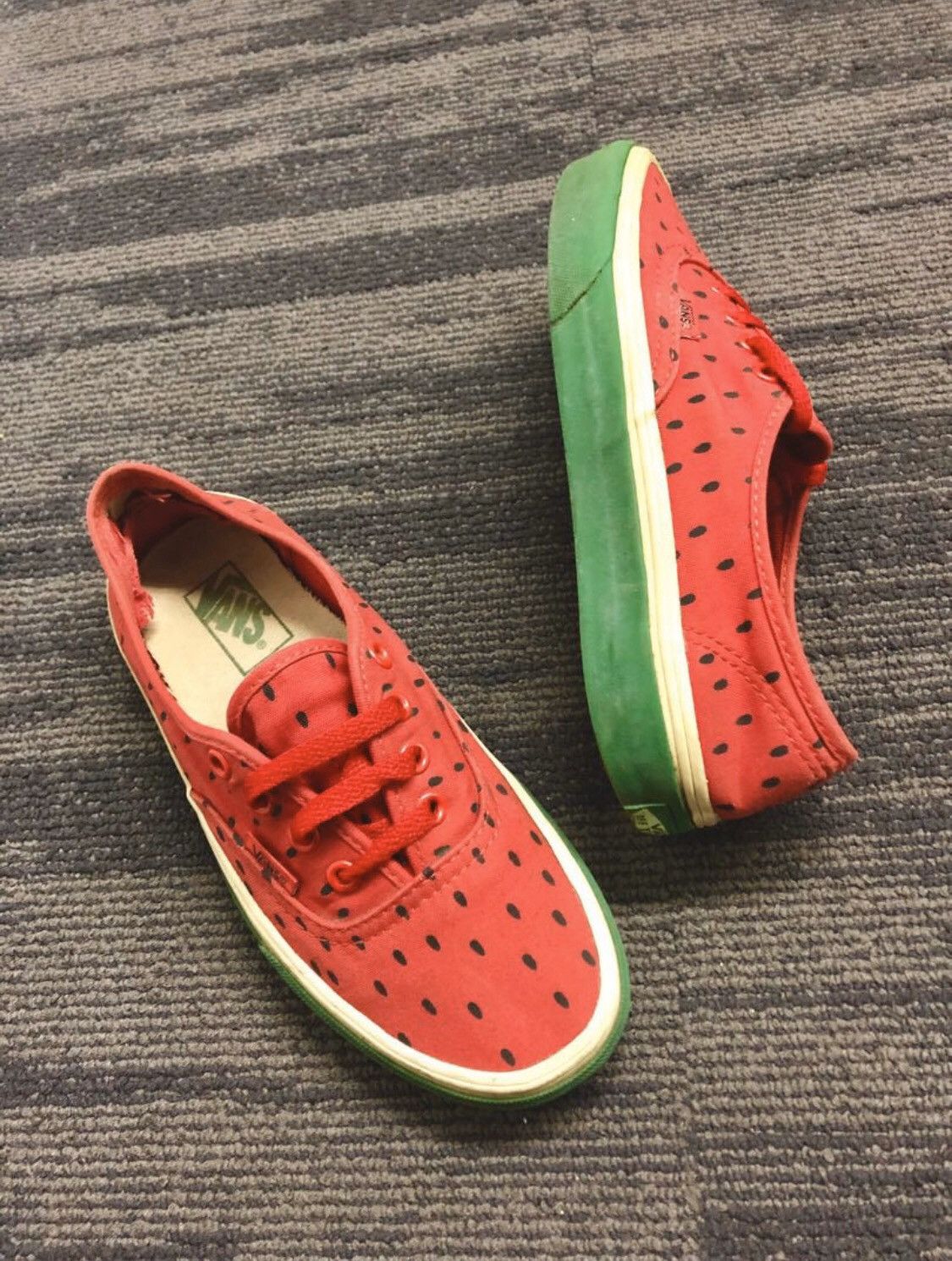 Vans watermelon slip on sales