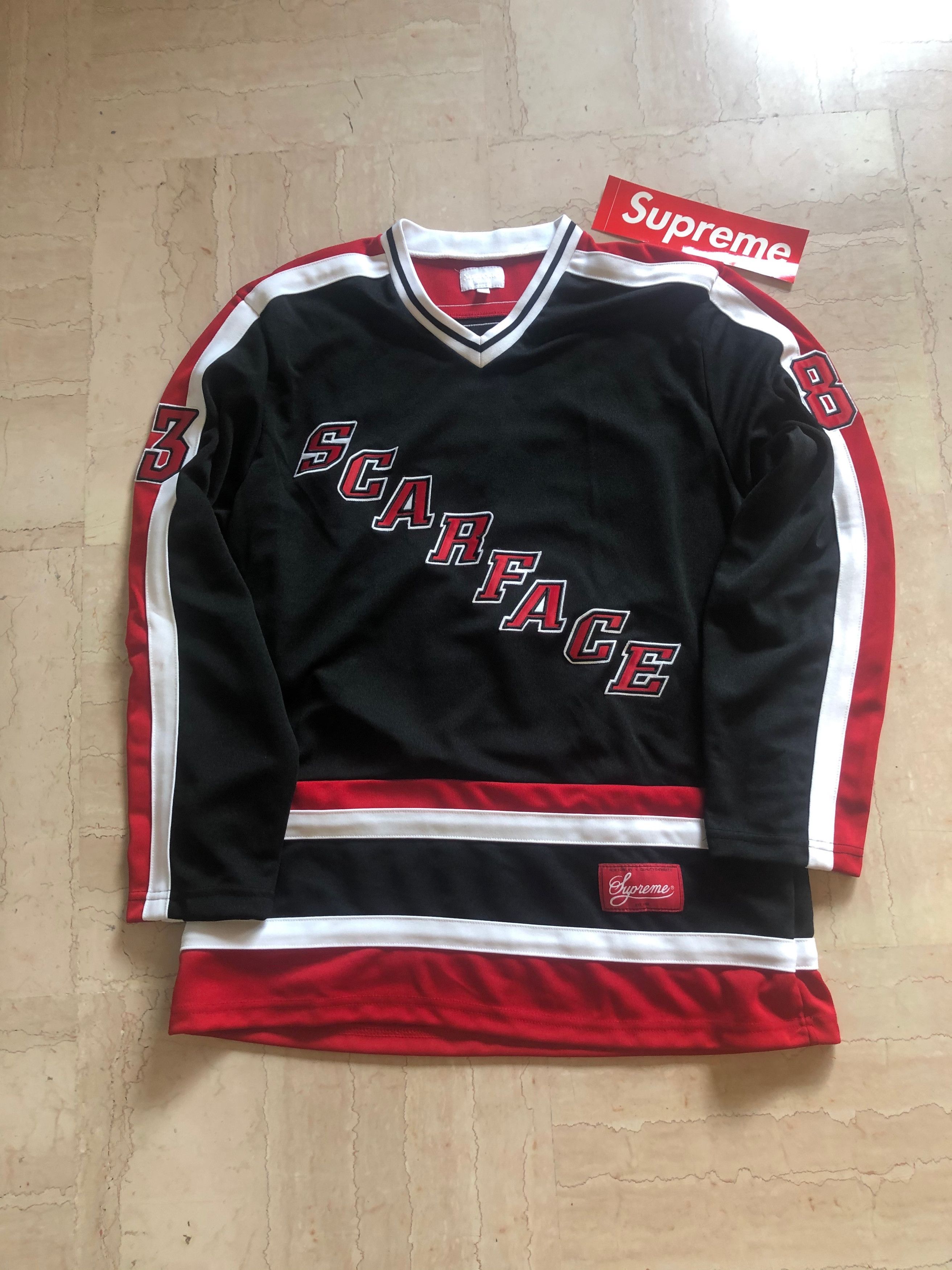 Supreme Scarface Hockey Jersey | Grailed